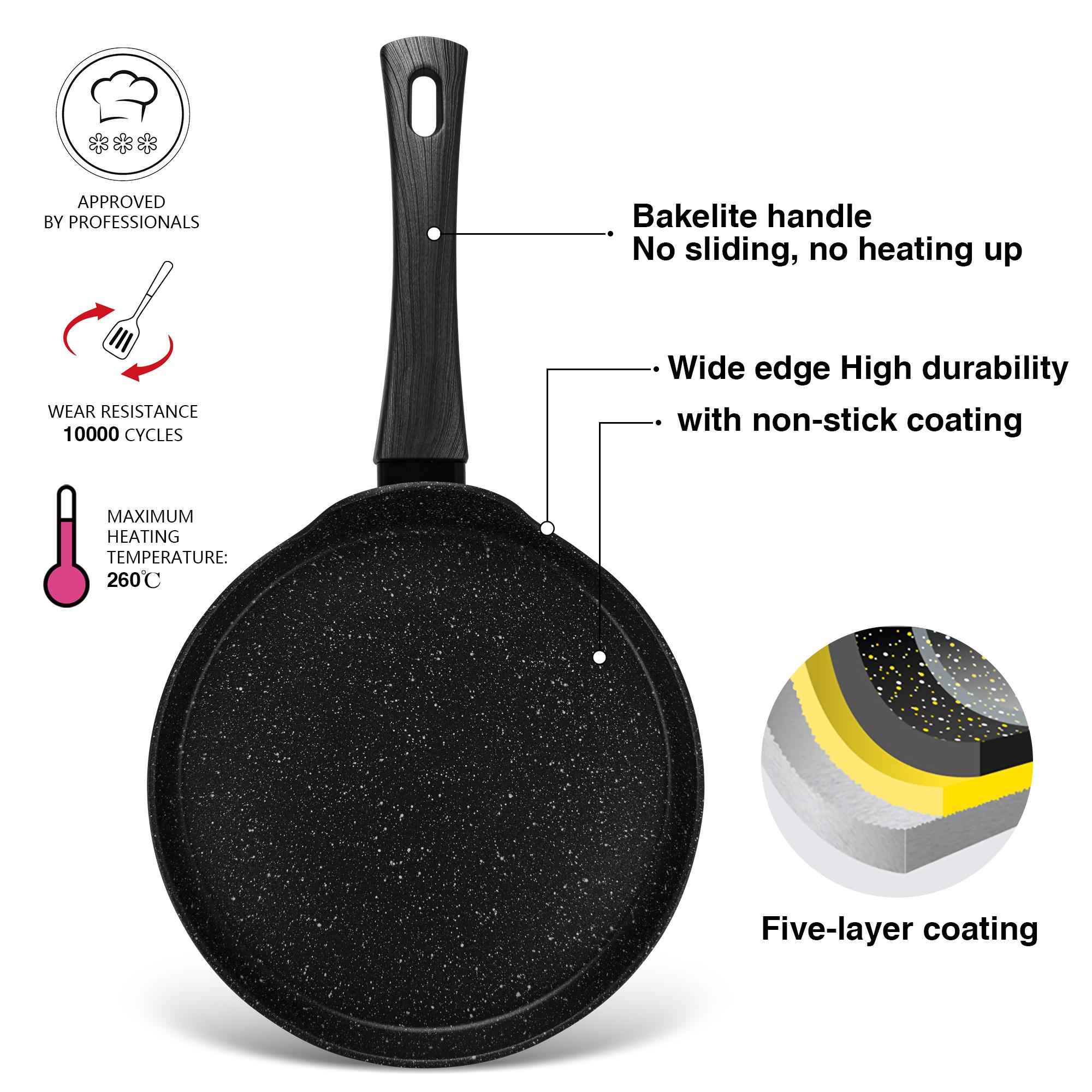 Fissman Angela Aluminium Non-Stick Crepe Pan - 24 cms-household-kitchen-cookware-potsandpans-image-4
