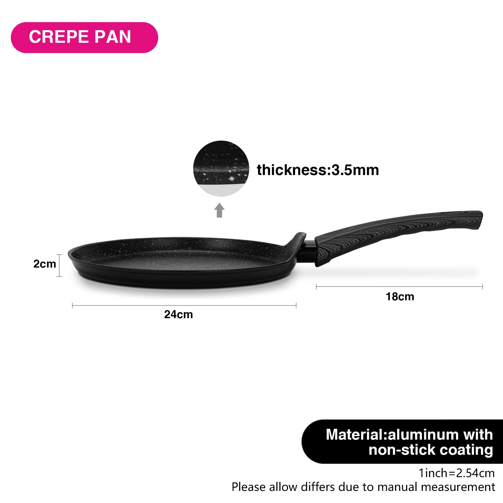 Fissman Angela Aluminium Non-Stick Crepe Pan - 24 cms-household-kitchen-cookware-potsandpans-image-6