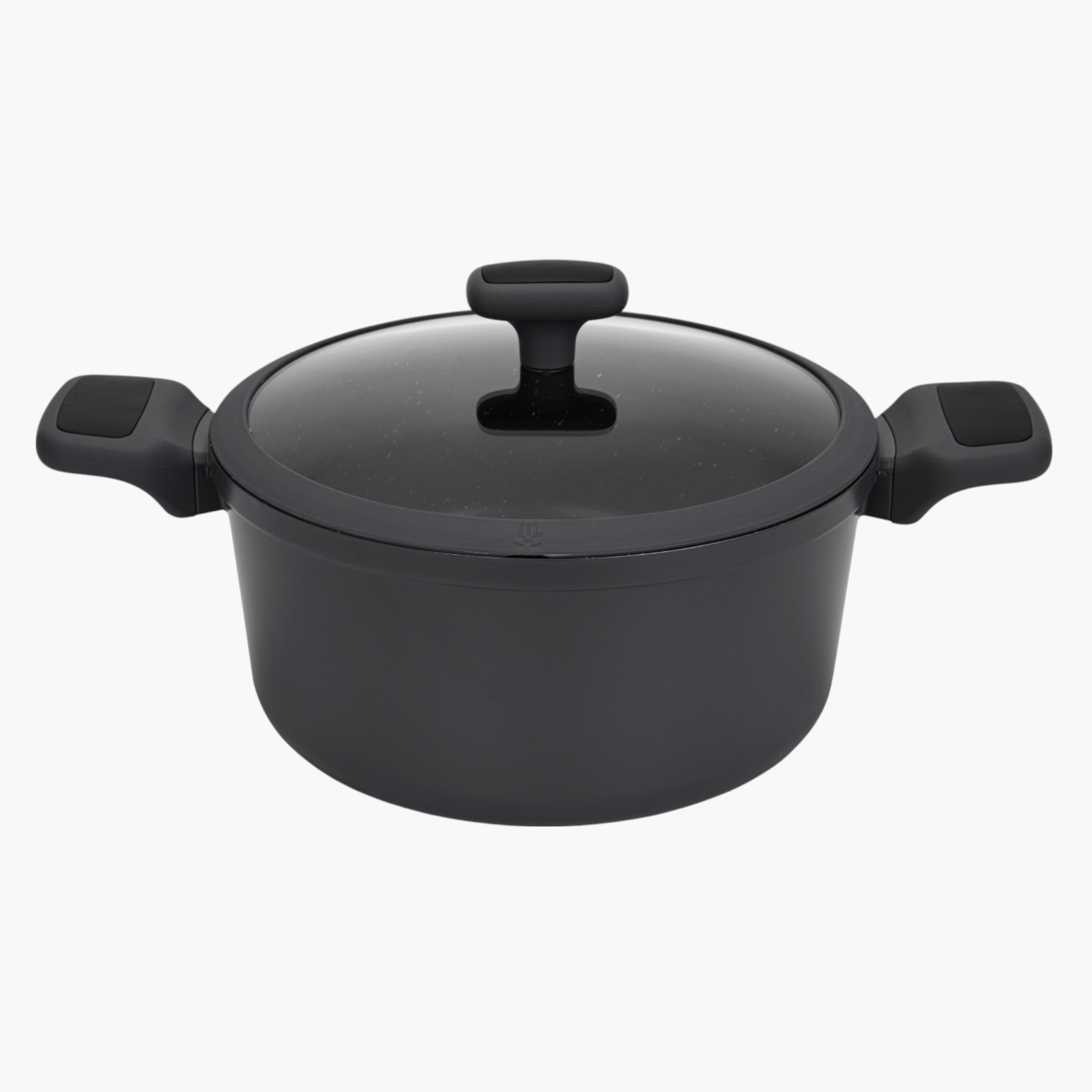 قدر ألومنيوم تيتانيوم برو مع غطاء زجاجي من فيسمان - 4.7 لتر-household-kitchen-cookware-potsandpans-image-1