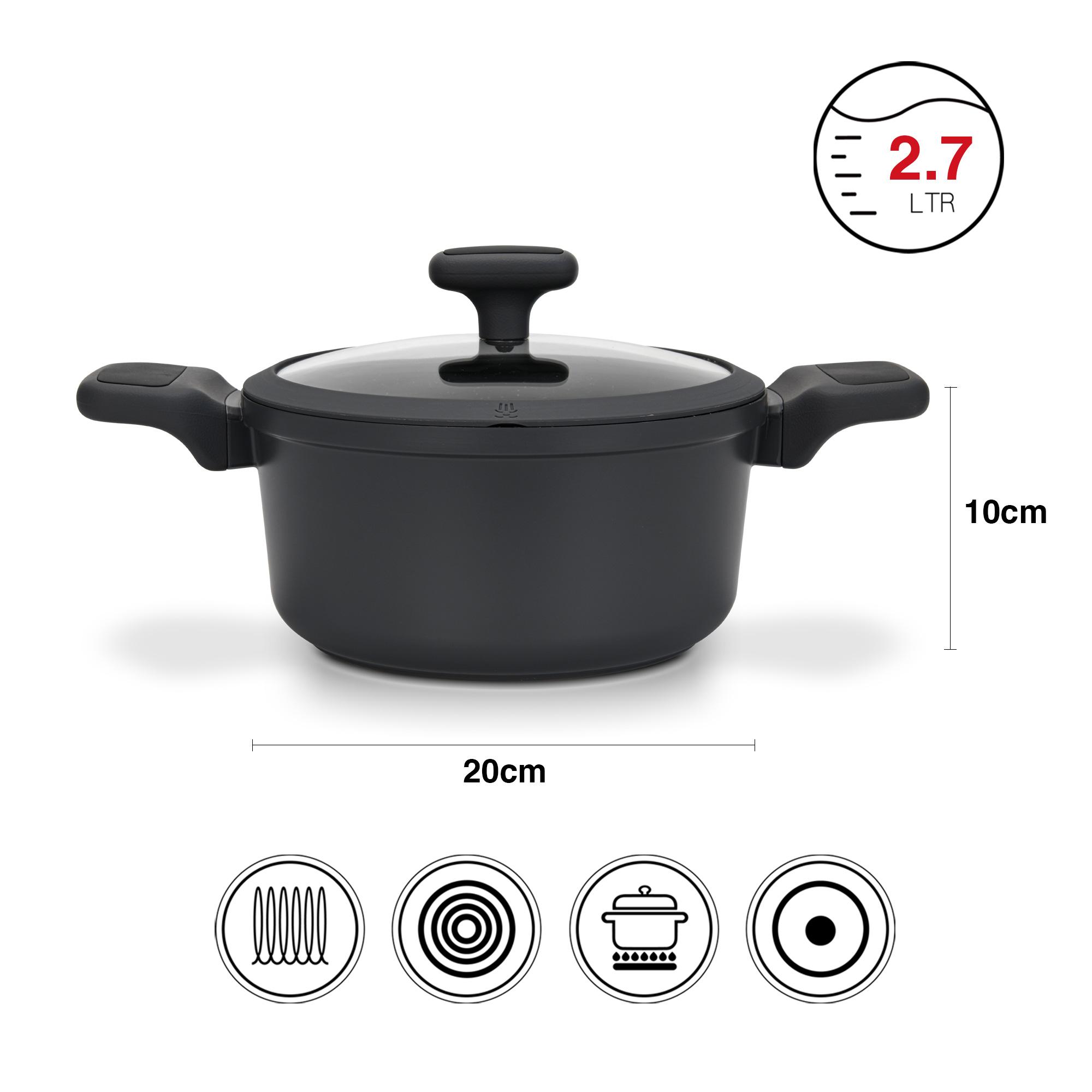قدر ألومنيوم تيتانيوم برو مع غطاء زجاجي من فيسمان - 4.7 لتر-household-kitchen-cookware-potsandpans-image-2