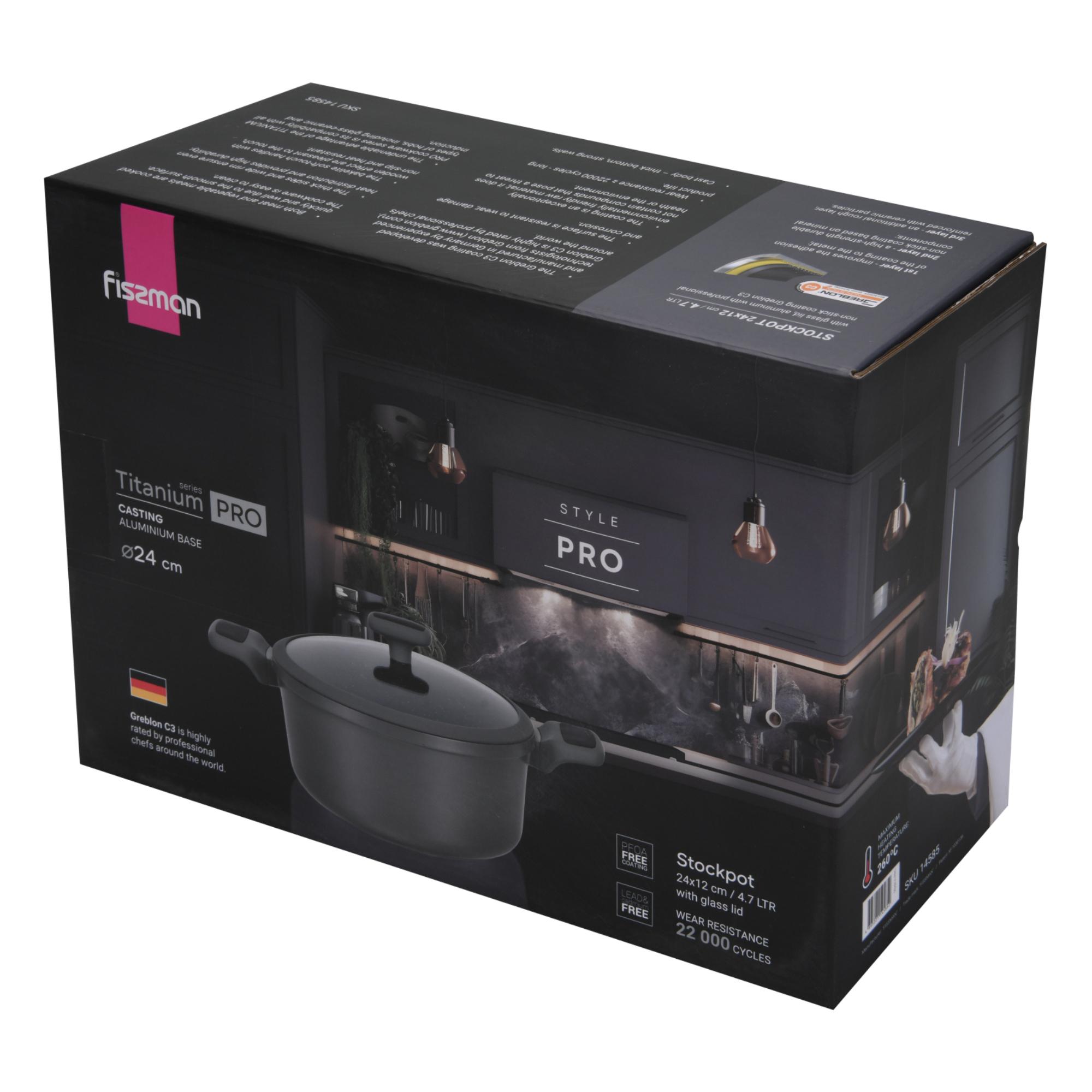 قدر ألومنيوم تيتانيوم برو مع غطاء زجاجي من فيسمان - 4.7 لتر-household-kitchen-cookware-potsandpans-image-9