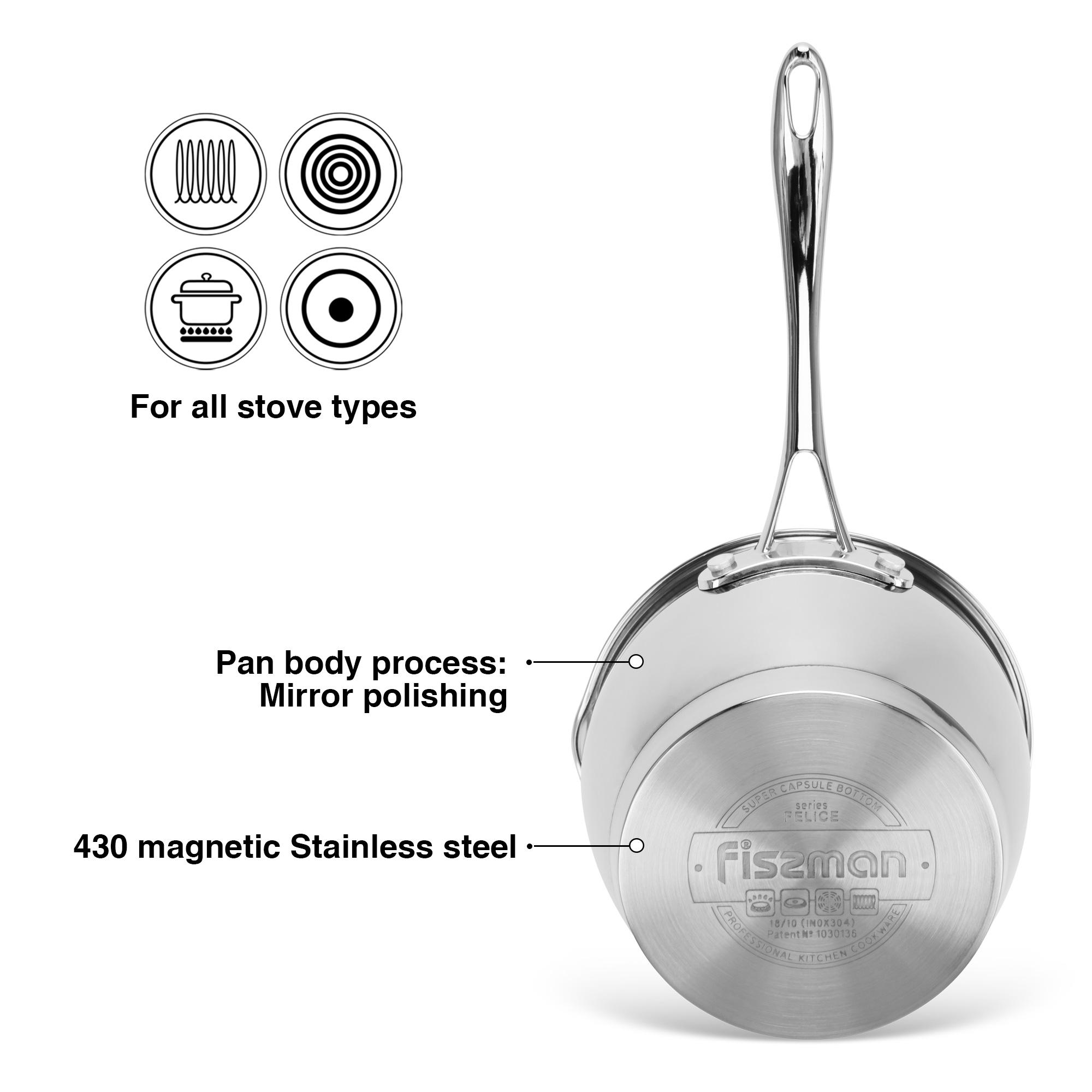 قدر صلصة ستانليس ستيل فيليس من فيسمان - 0.6 لتر-household-kitchen-cookware-potsandpans-image-3