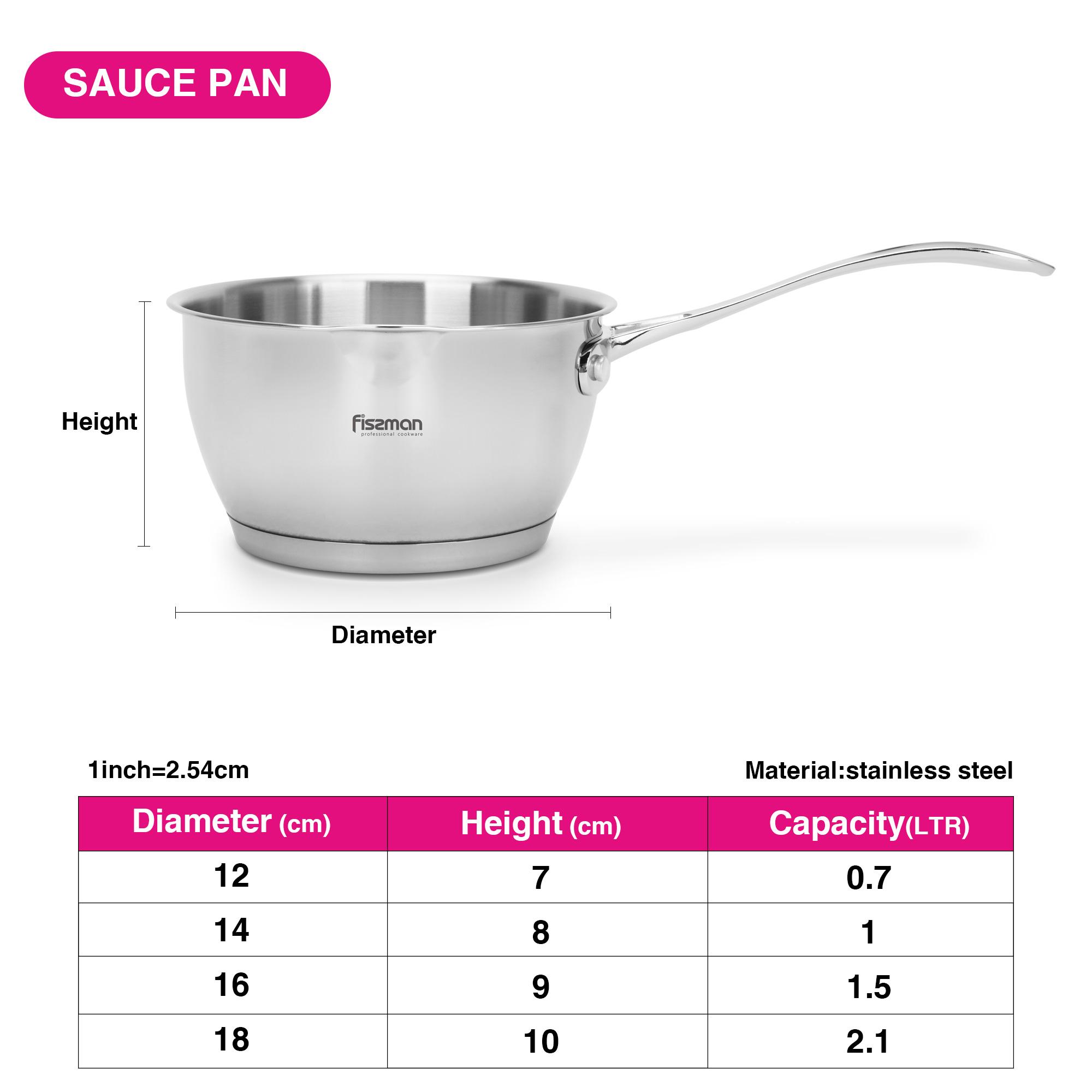 قدر صلصة ستانليس ستيل فيليس من فيسمان - 0.6 لتر-household-kitchen-cookware-potsandpans-image-4