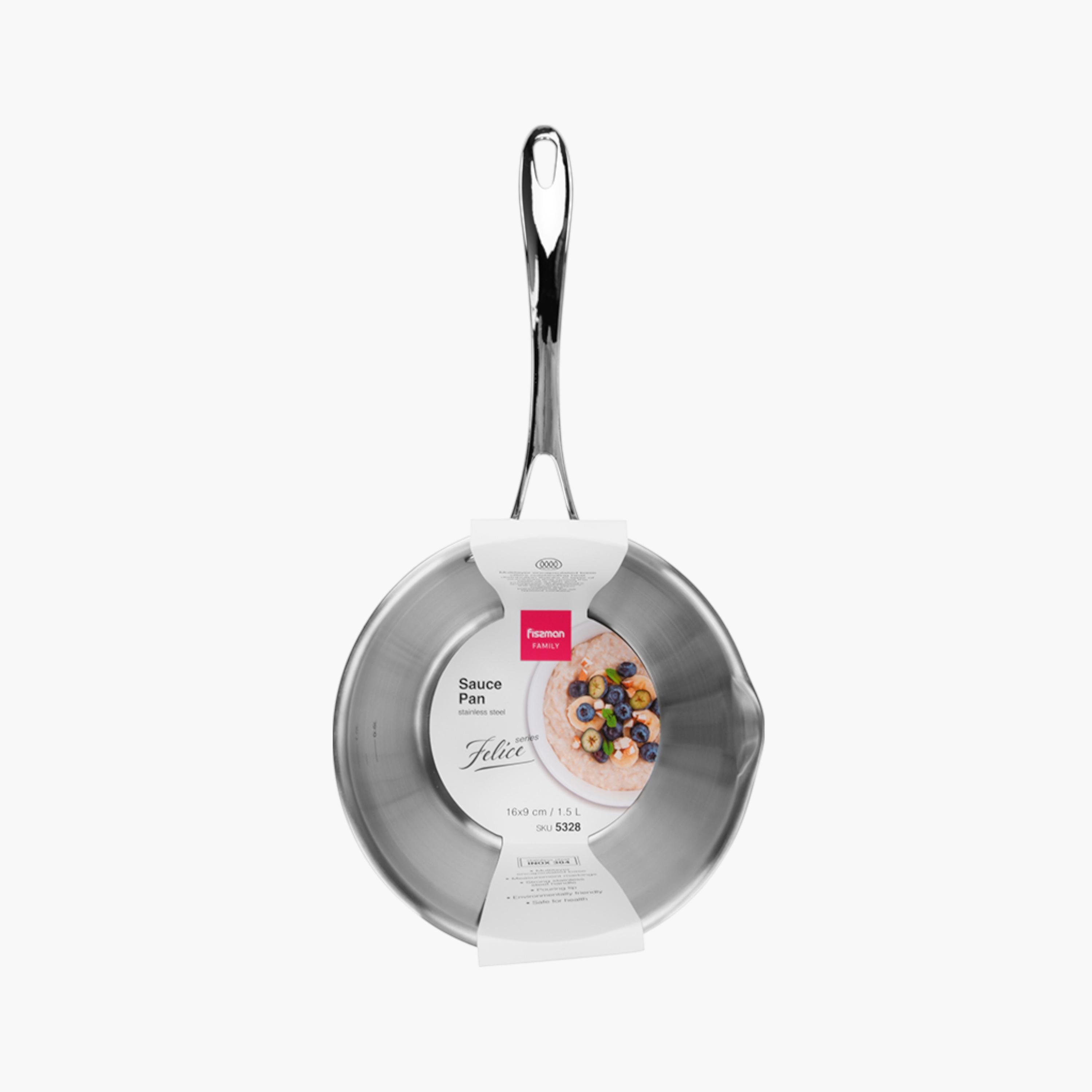Felice Stainless Steel Saucepan - 1.7 L-household-kitchen-cookware-potsandpans-image-9