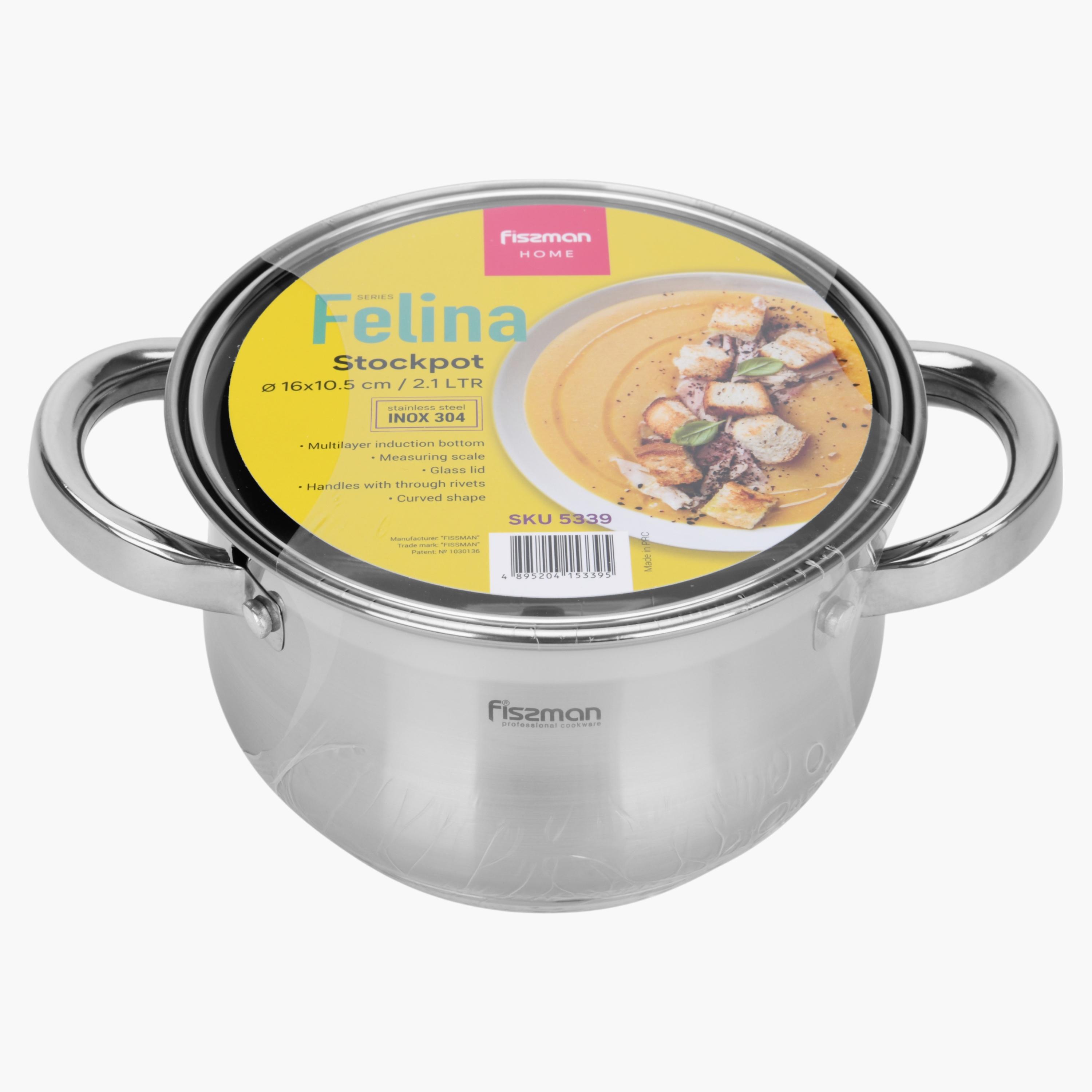 قدر ستانليس ستيل مع غطاء زجاجي فيلينا من فيسمان - 2.9 لتر-household-kitchen-cookware-potsandpans-image-10