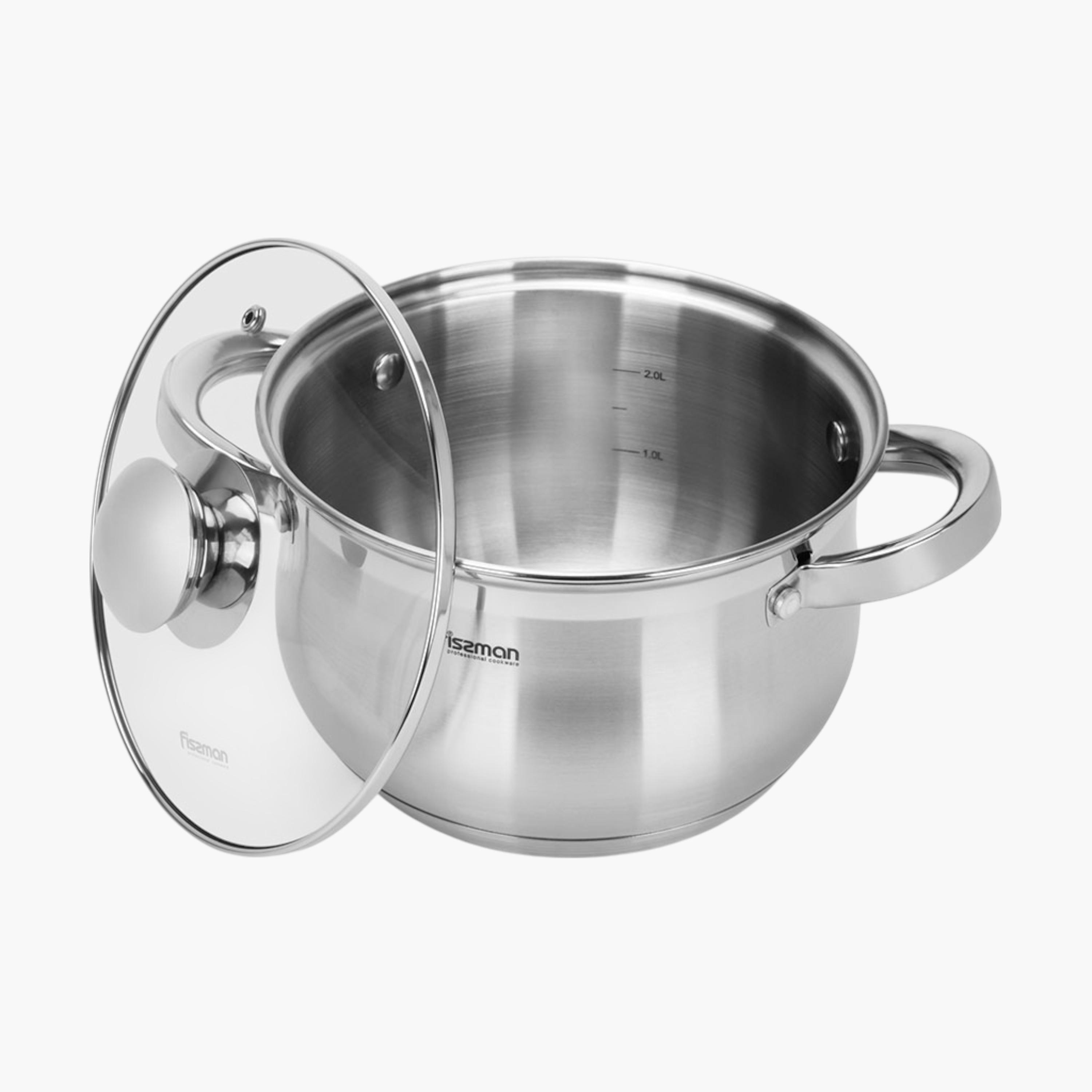 قدر ستانليس ستيل مع غطاء زجاجي فيلينا من فيسمان - 2.9 لتر-household-kitchen-cookware-potsandpans-image-4