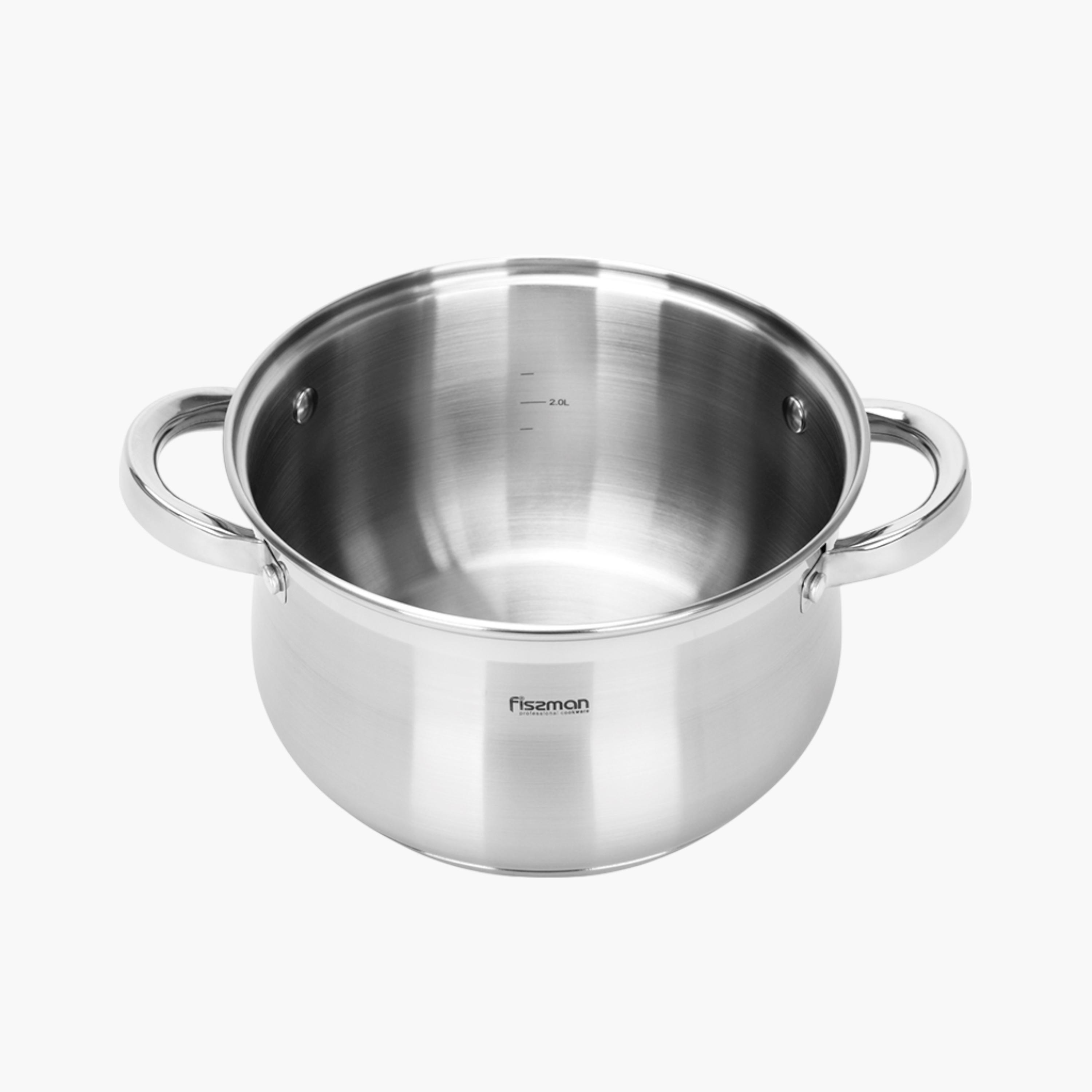 Felina Stainless Steel Stockpot with Glass Lid - 3.9 L-household-kitchen-cookware-potsandpans-image-8