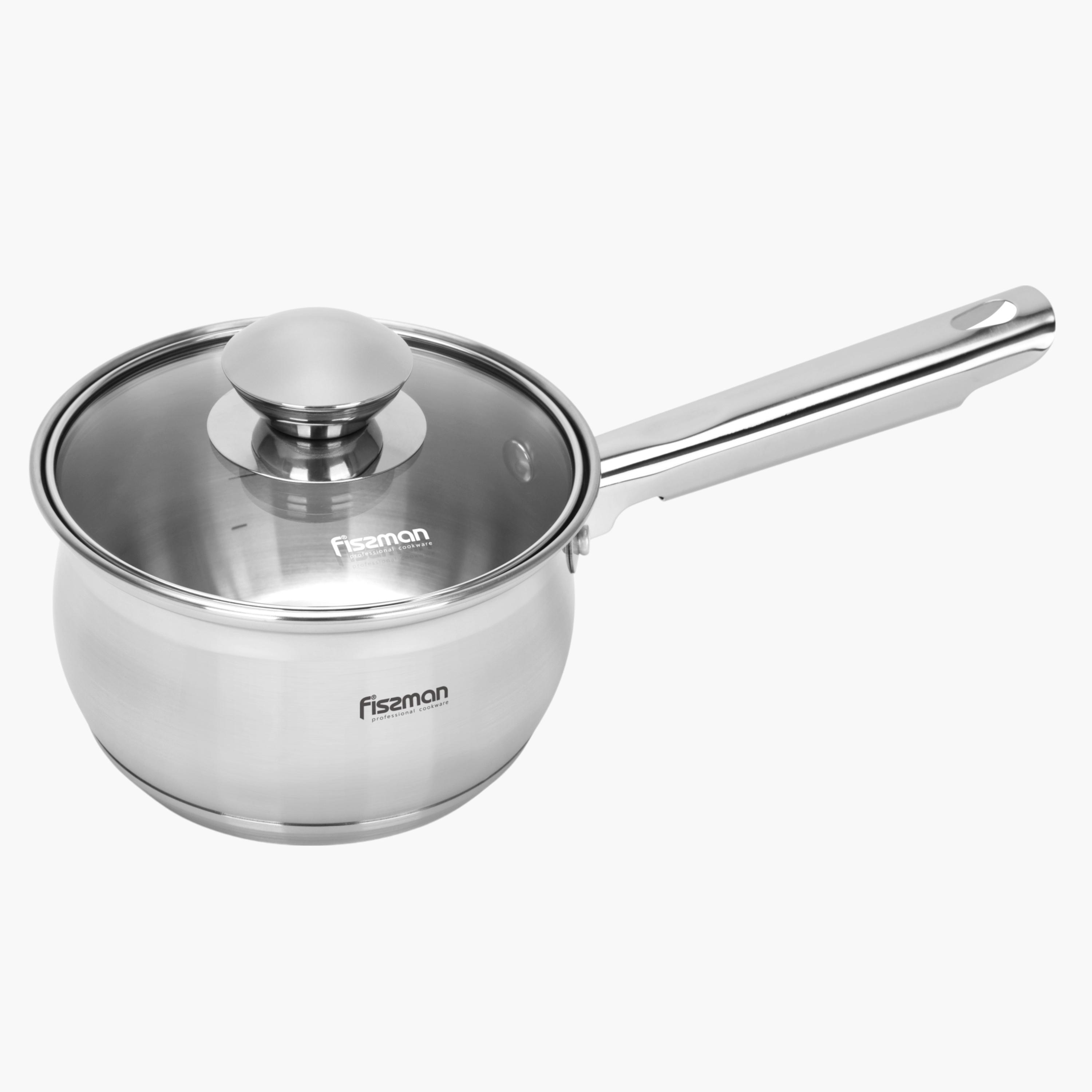 Felina Stainless Steel Saucepan with Lid - 1.1 L-household-kitchen-cookware-potsandpans-image-1