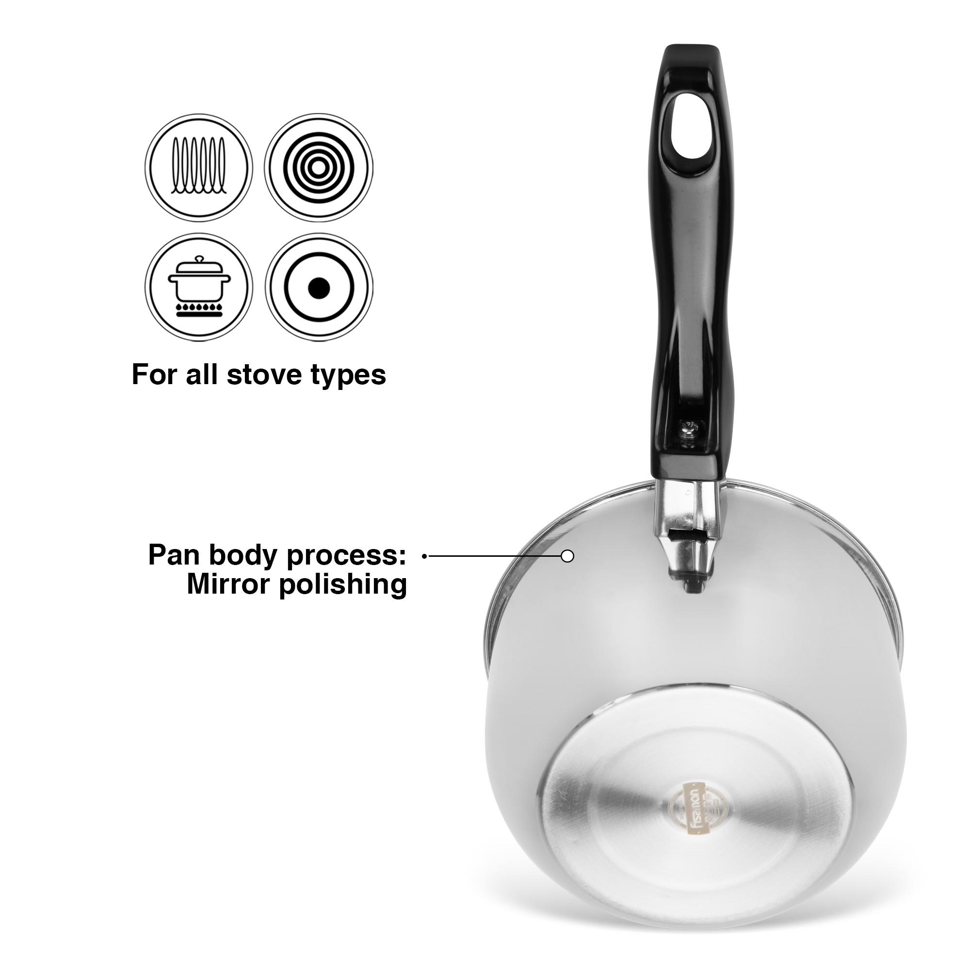 قدر صلصة ستانليس ستيل من فيسمان - 0.95 لتر-household-kitchen-cookware-potsandpans-image-3