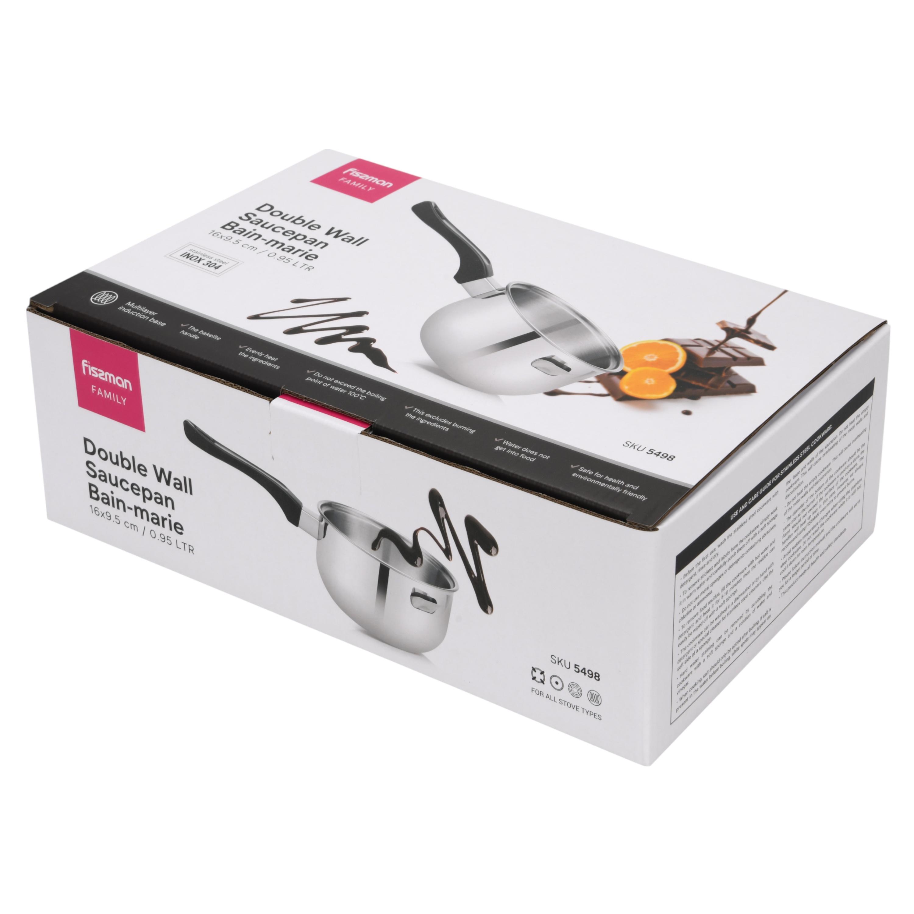 قدر صلصة ستانليس ستيل من فيسمان - 0.95 لتر-household-kitchen-cookware-potsandpans-image-7