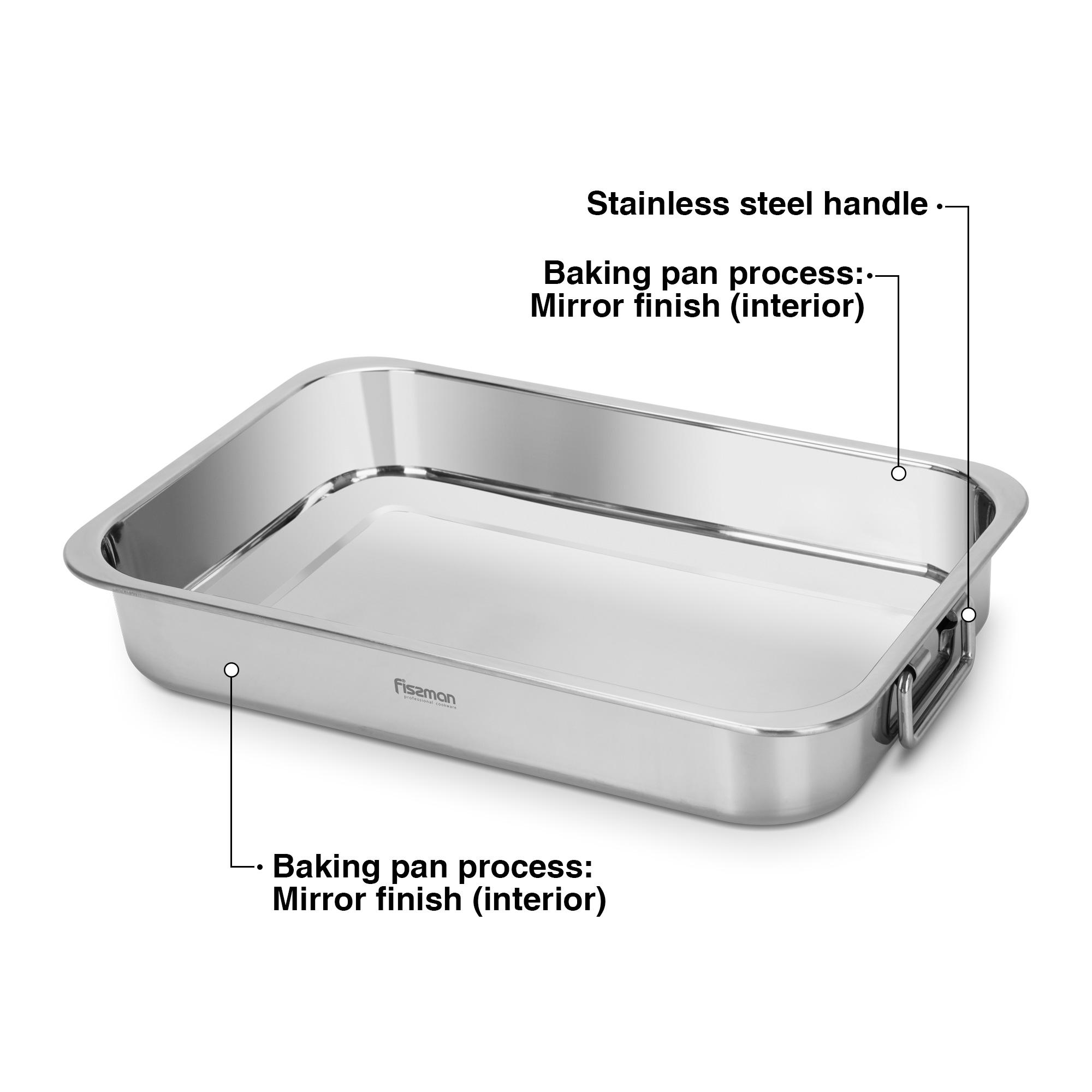 Stainless Steel Roaster - 36 cm-household-kitchen-cookware-cookwareandsets-image-2