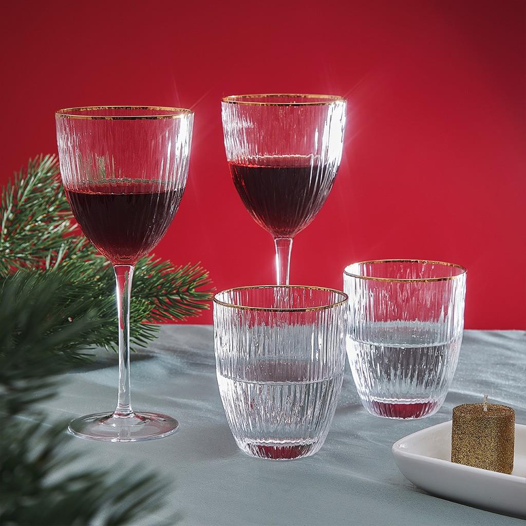 طقم كاسات زجاجية قطعتين من فيسمان - 410 مل-household-dining-glassware-stemware-image-8