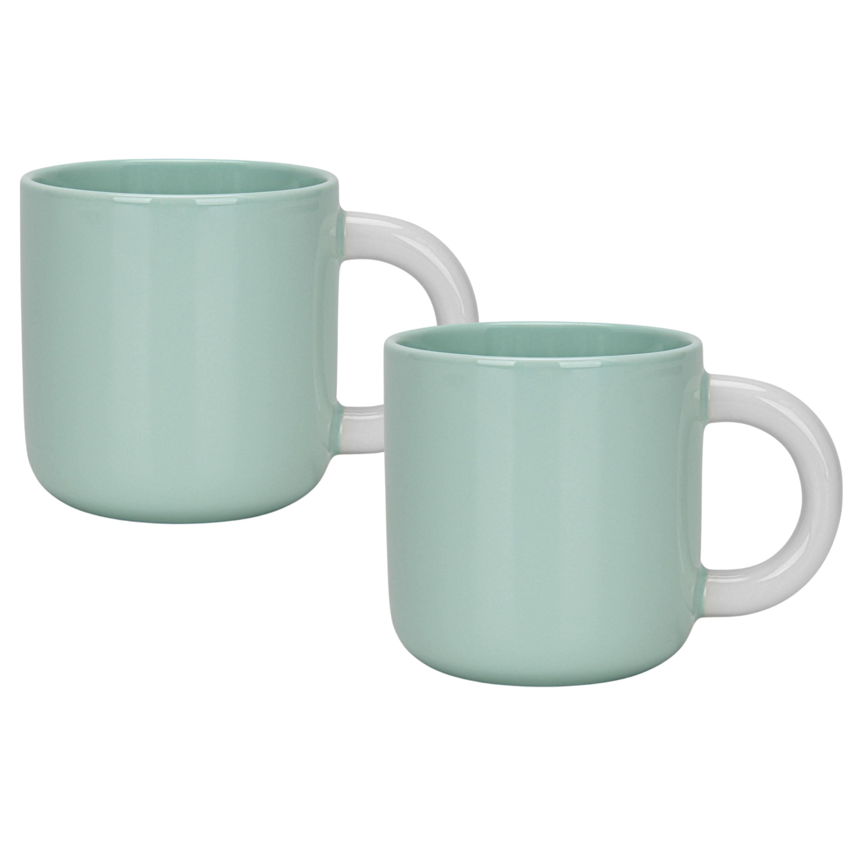 Solid 2-Piece New Bone China Mug - 360 ml-household-dining-teaandcoffee-teaandcoffeesets-image-5