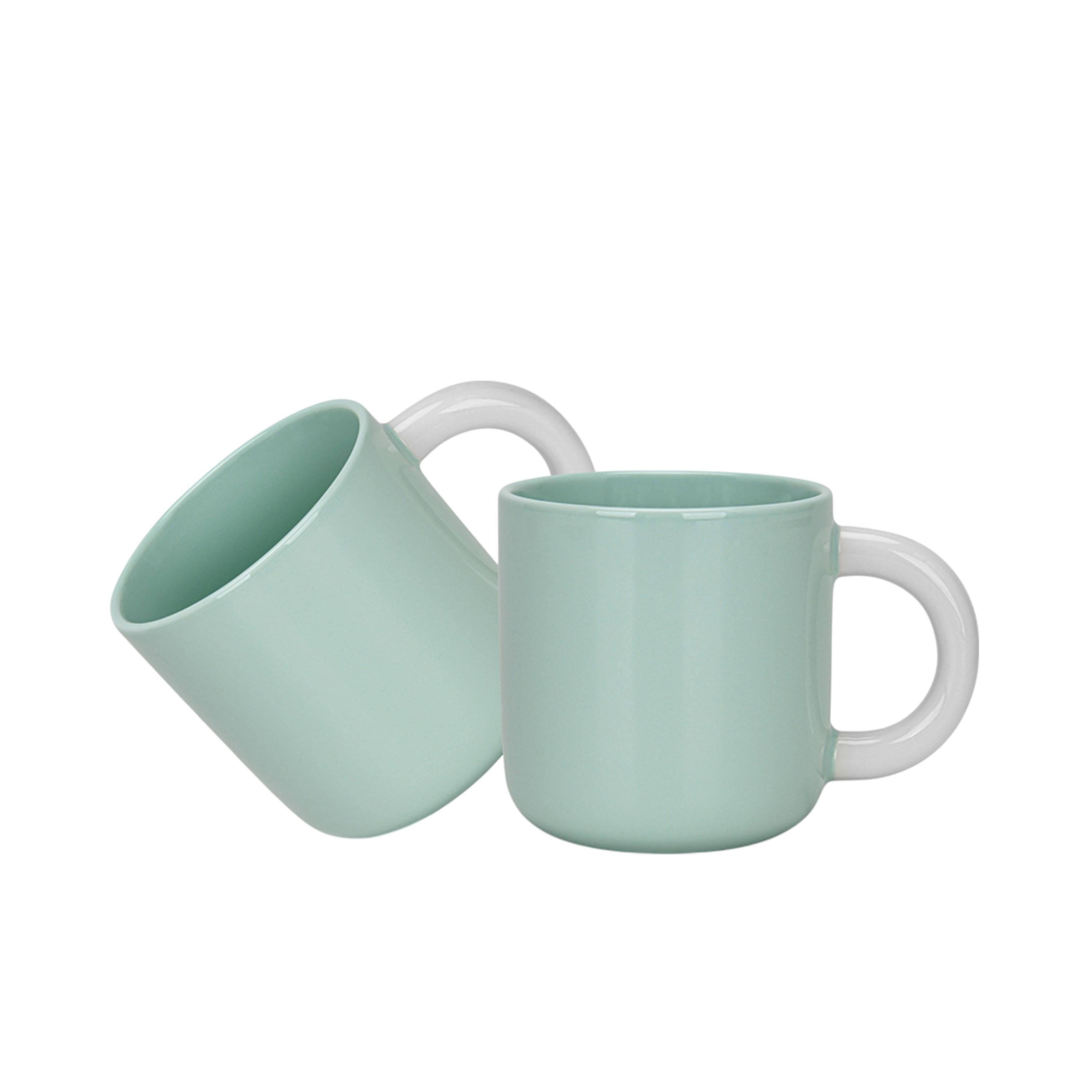 Solid 2-Piece New Bone China Mug - 360 ml-household-dining-teaandcoffee-teaandcoffeesets-image-7