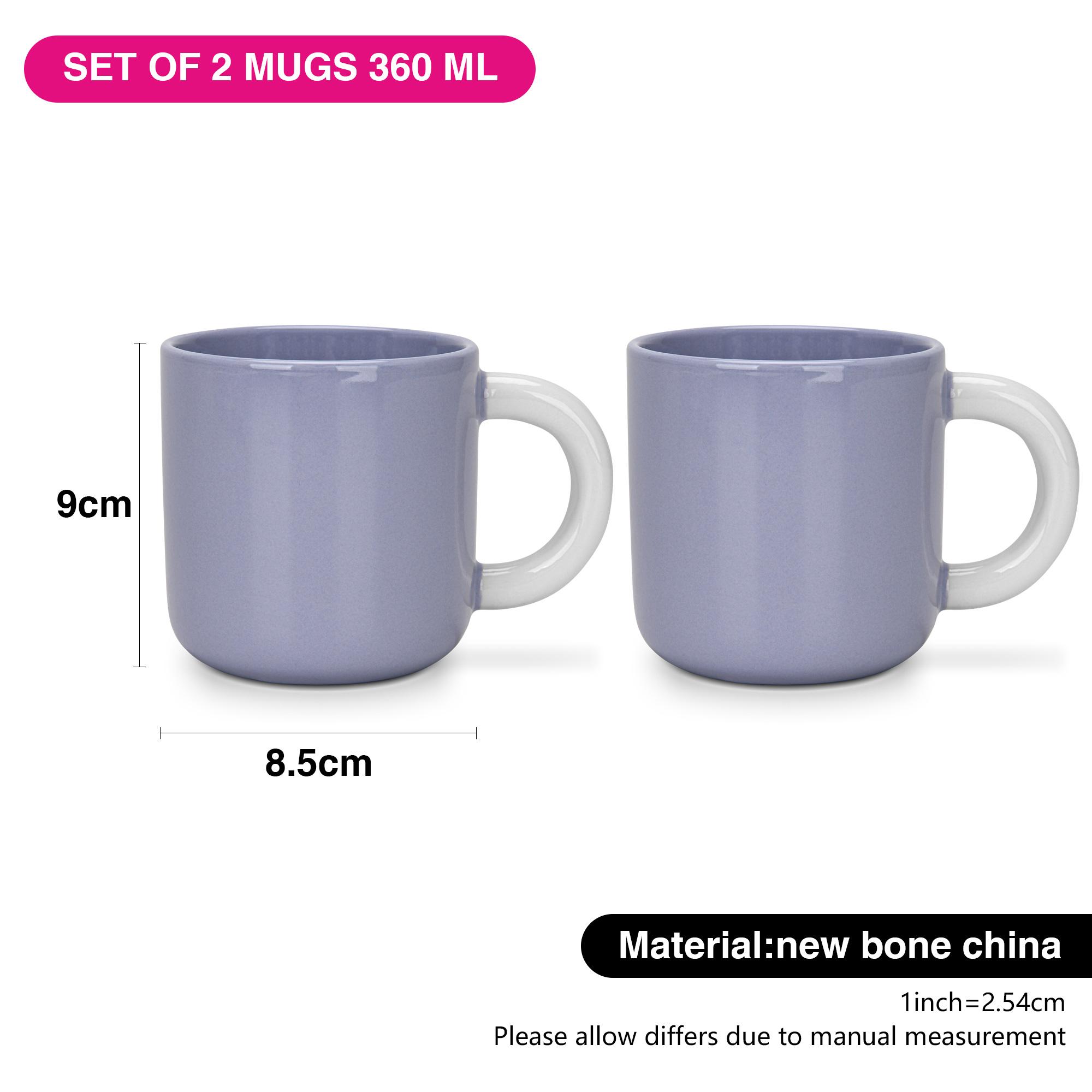 مج من الخزف الصيني قطعتين من فيسمان - 360 مل-household-dining-teaandcoffee-teaandcoffeesets-image-3
