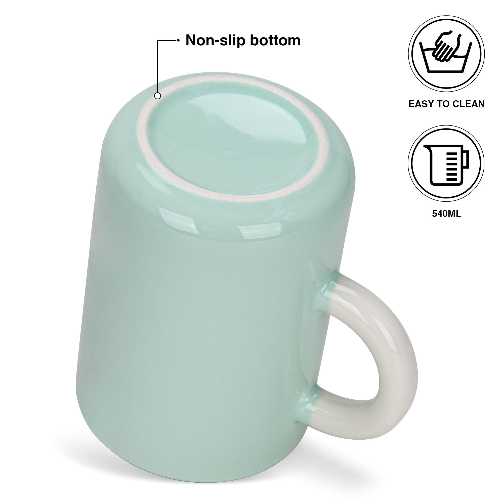 Solid 2-Piece New Bone China Mug Set - 540 ml-household-dining-teaandcoffee-teaandcoffeesets-image-2