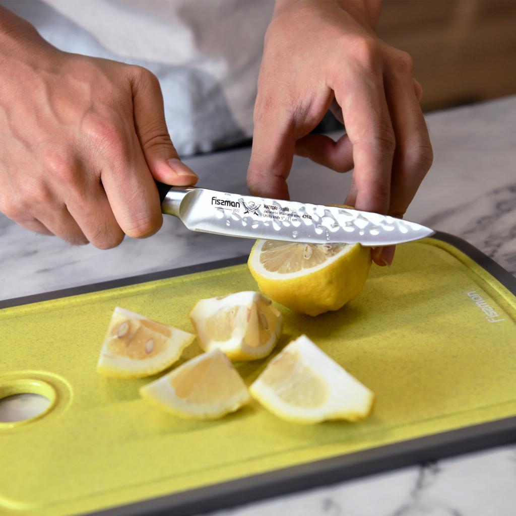 Hattori 5-inch Hammered Steel Utility Knife-household-kitchen-kitchentoolsandutensils-knives-image-6