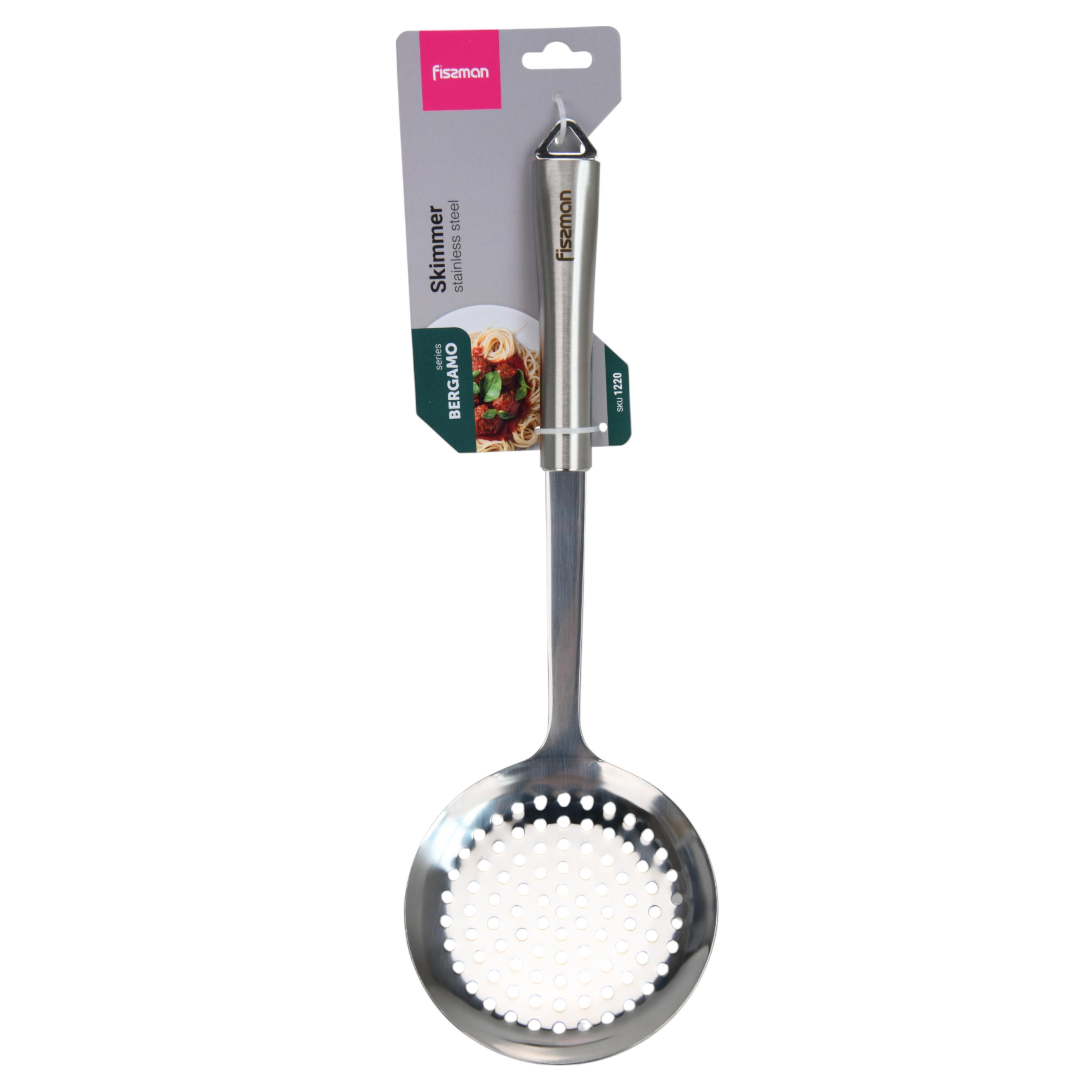 Stainless Steel Skimmer - Bergamo-household-kitchen-kitchentoolsandutensils-cookingutensils-image-6
