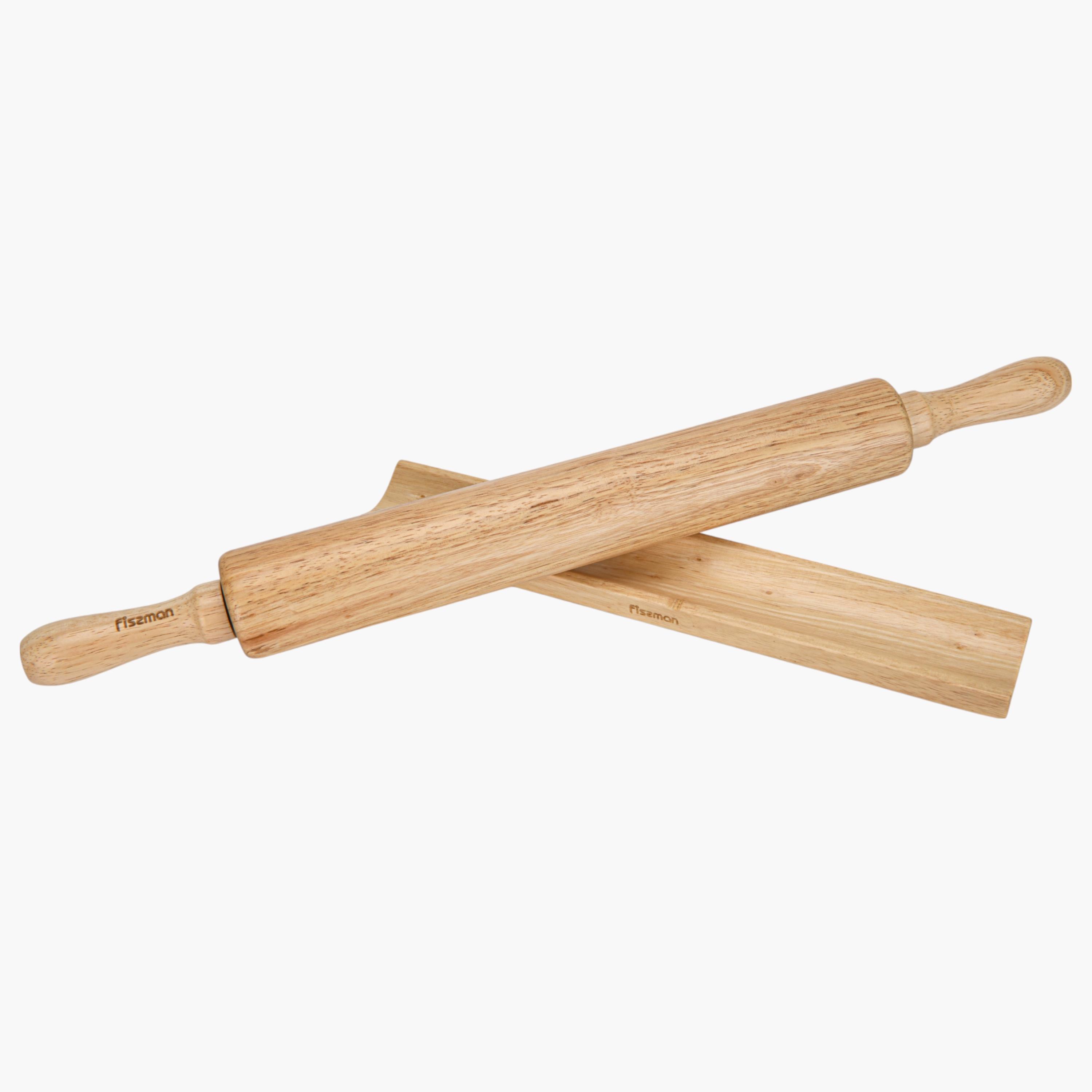 Wooden Rolling Pin with Stand-household-kitchen-kitchentoolsandutensils-foodpreparationtools-image-7