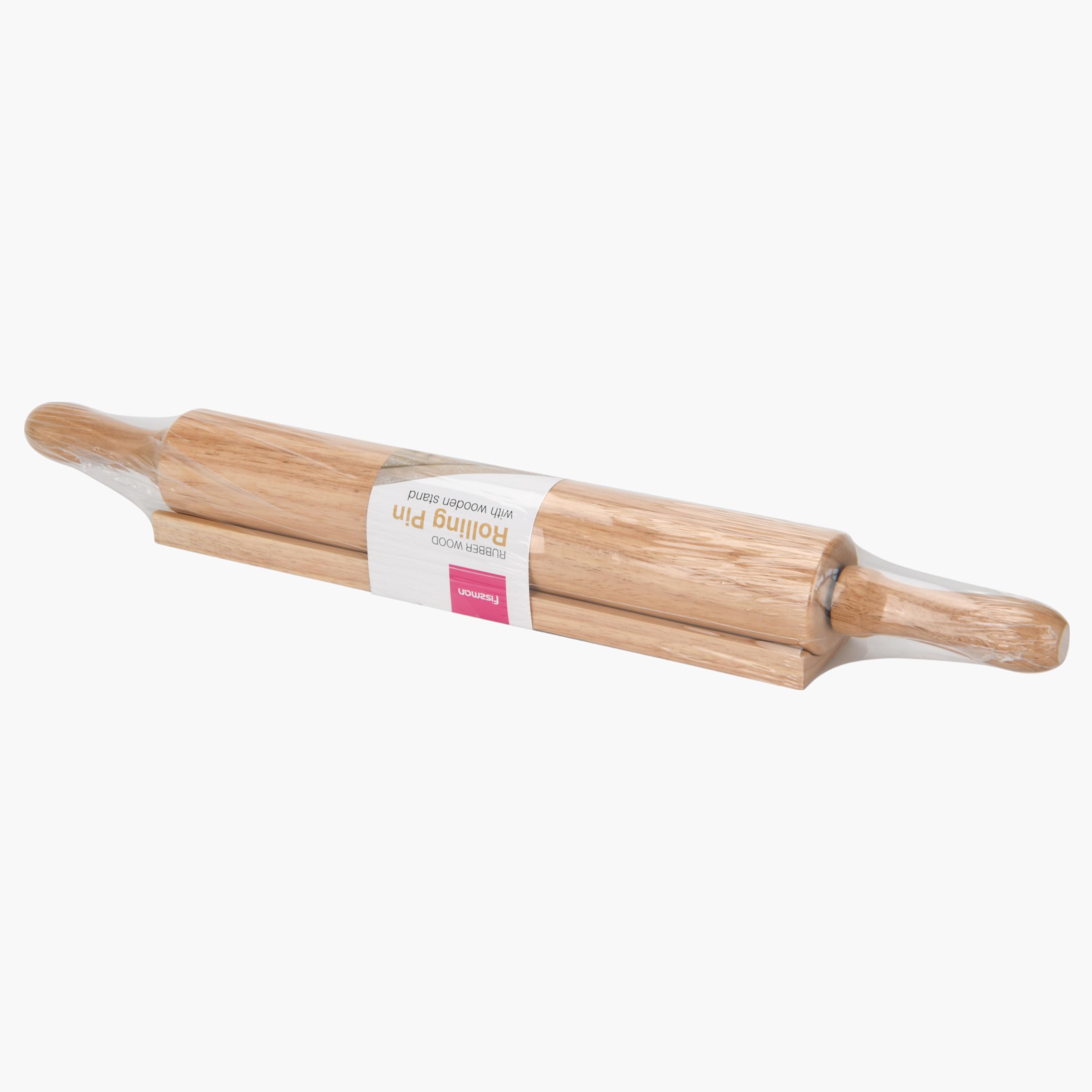 Wooden Rolling Pin with Stand-household-kitchen-kitchentoolsandutensils-foodpreparationtools-image-9