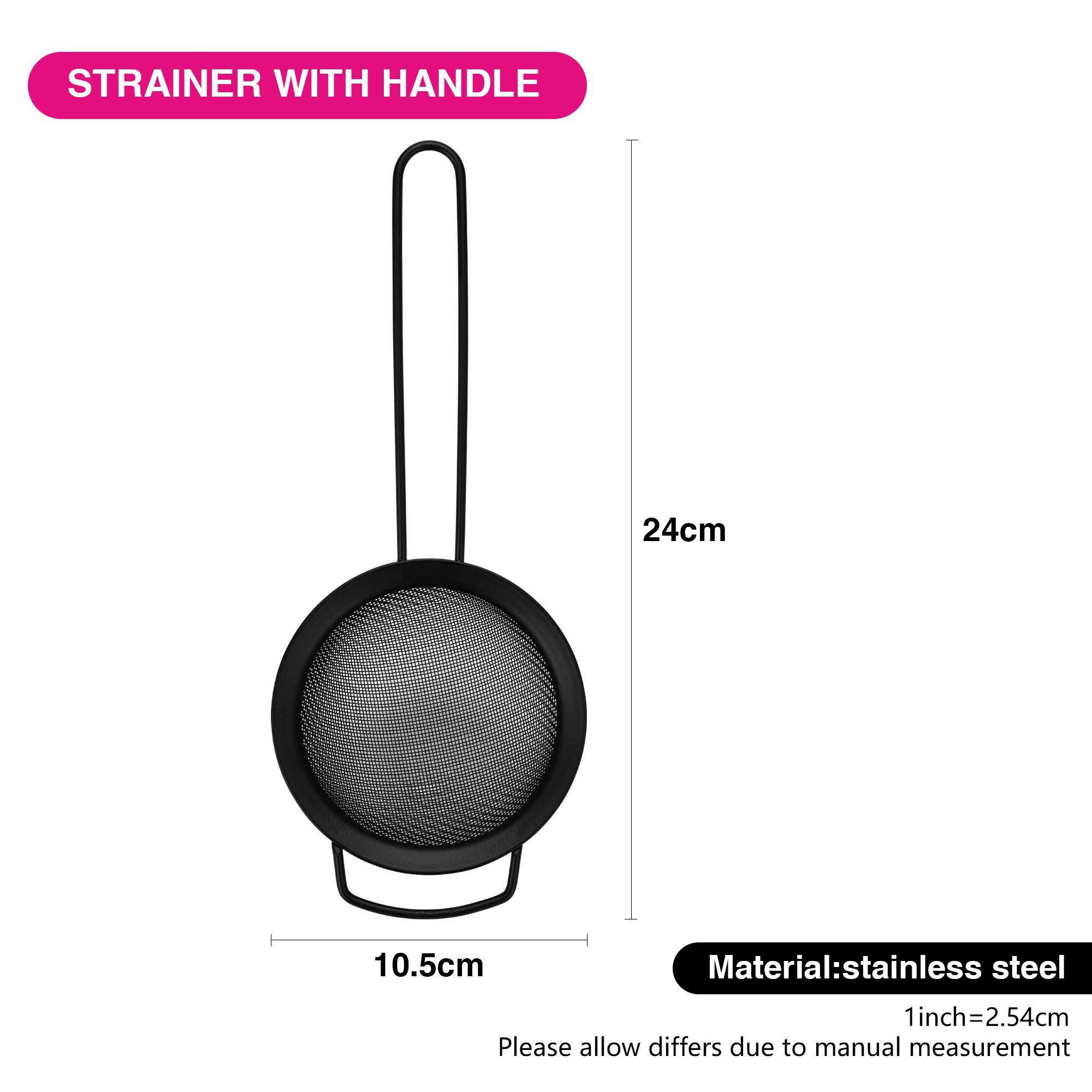 Strainer with Handle - 11 cms-household-kitchen-kitchentoolsandutensils-colandersandstrainers-image-3