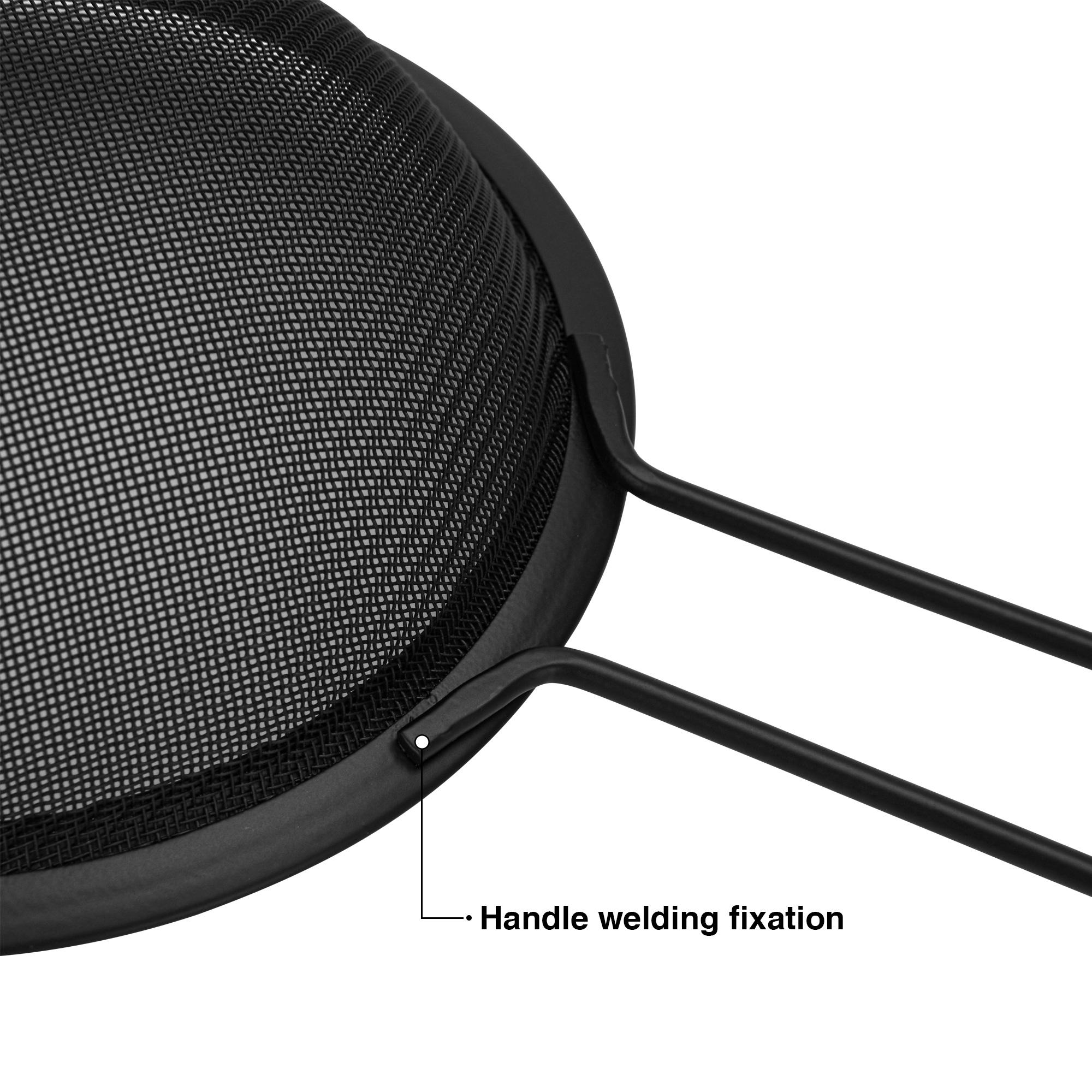 Strainer with Handle - 14 cms-household-kitchen-kitchentoolsandutensils-colandersandstrainers-image-2