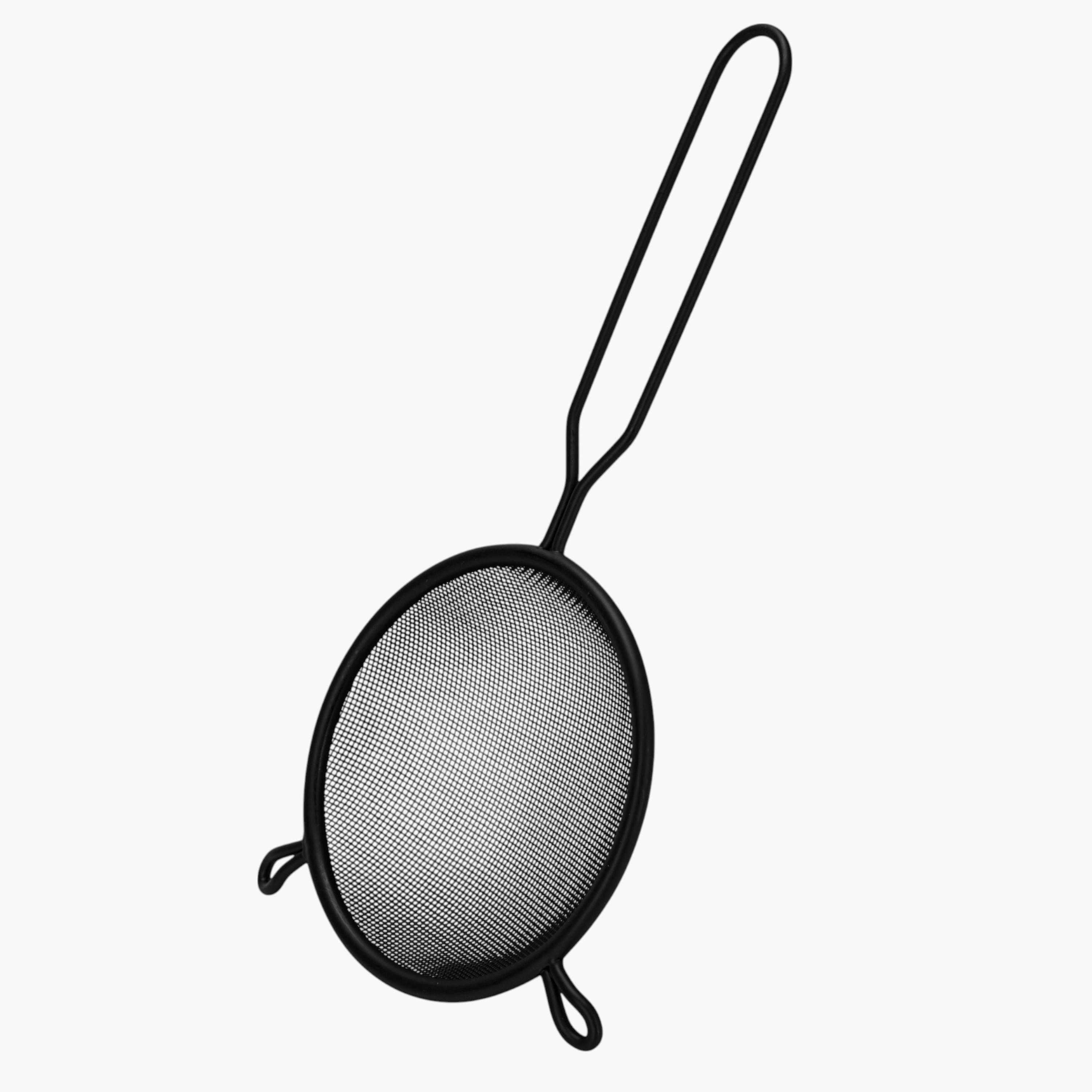 Stainless Steel Strainer with Handle - 12 cms-household-kitchen-kitchentoolsandutensils-colandersandstrainers-image-1
