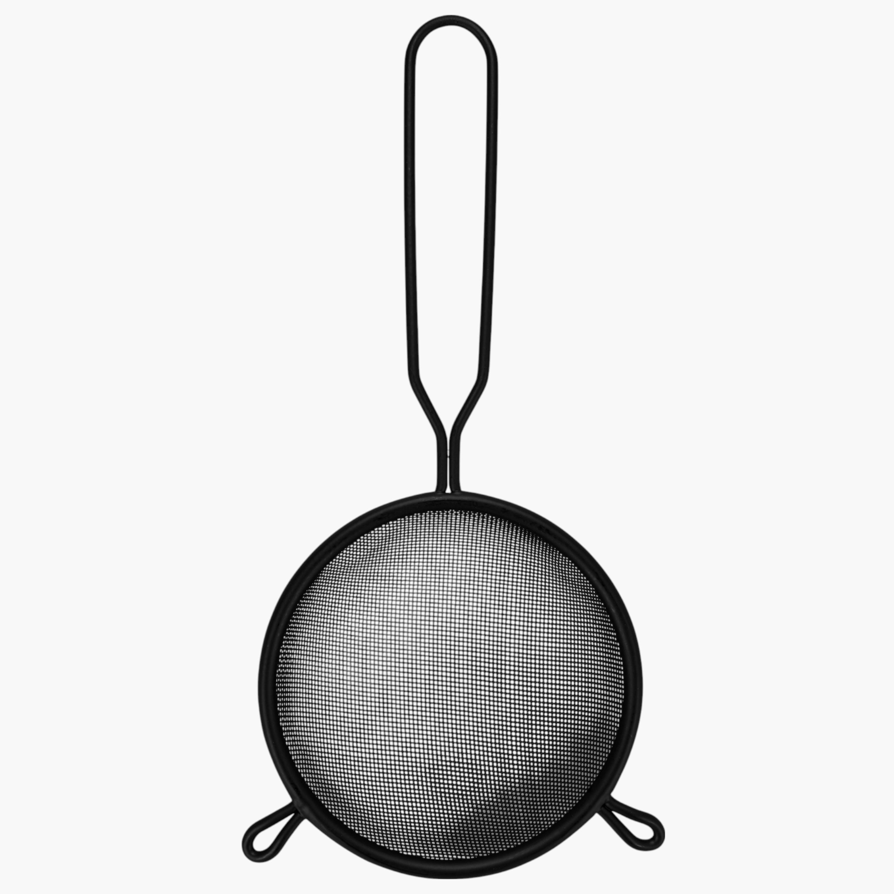Stainless Steel Strainer with Handle - 12 cms-household-kitchen-kitchentoolsandutensils-colandersandstrainers-image-4