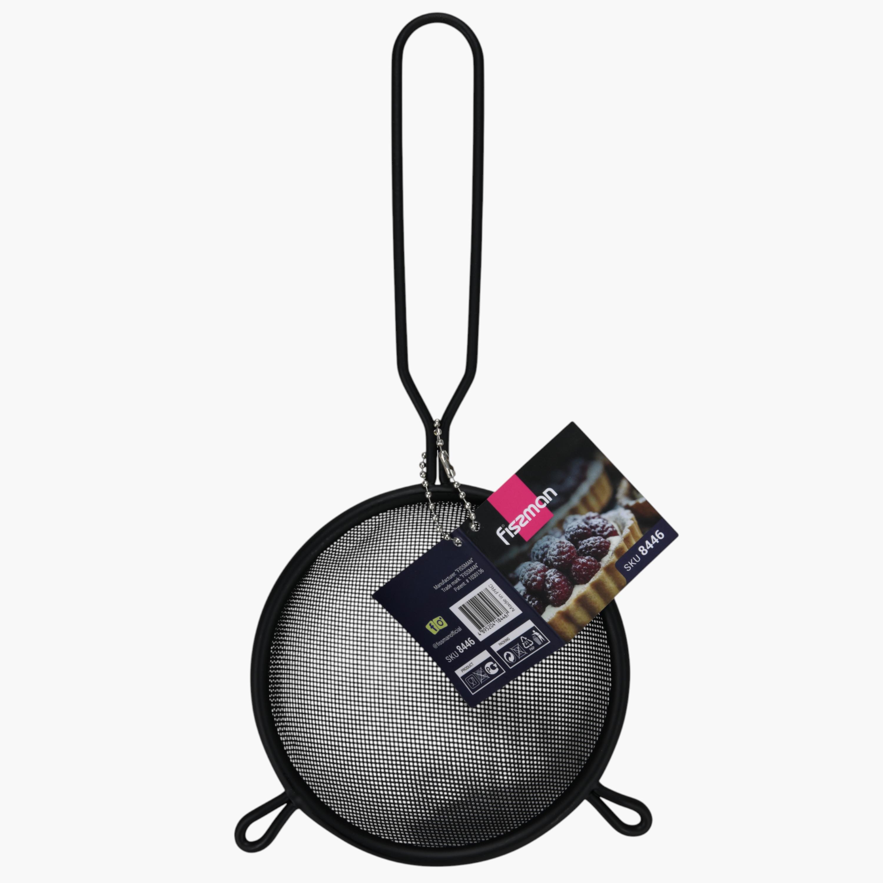Stainless Steel Strainer with Handle - 12 cms-household-kitchen-kitchentoolsandutensils-colandersandstrainers-image-6