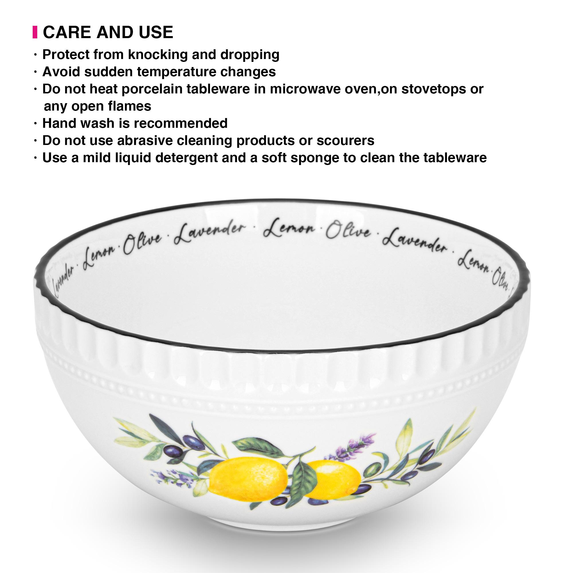 طقم أوعية تقديم بورسلان قطعتين من فيسمان بروفانس - 16 سم-household-dining-dinnerware-bowls-image-3