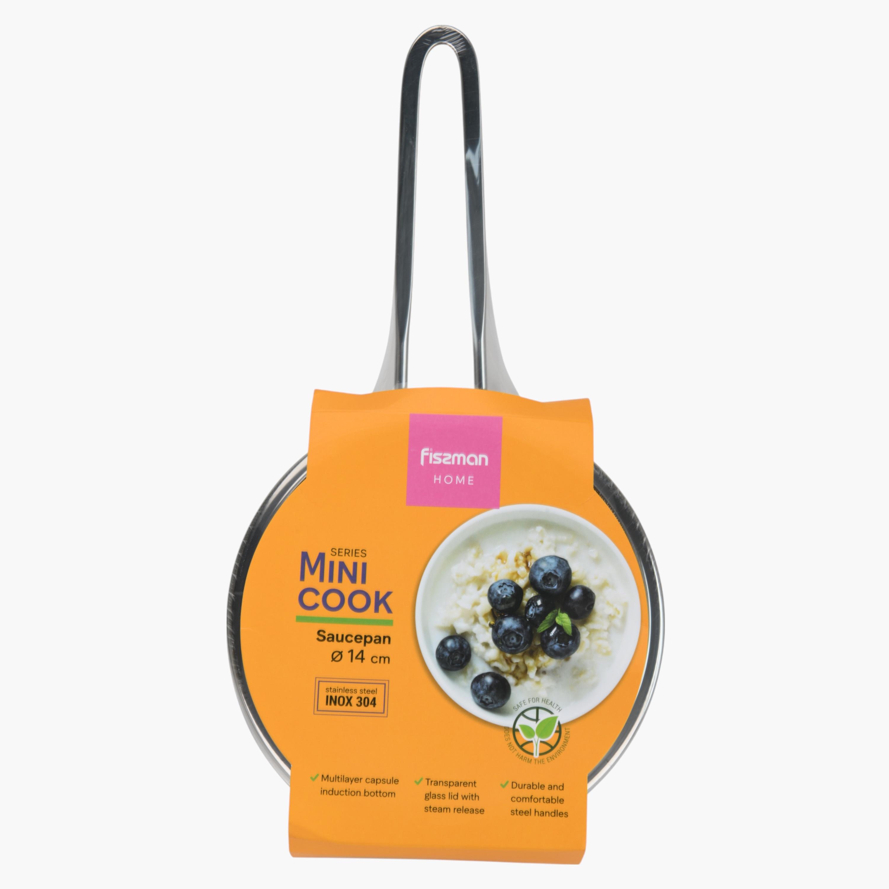 قدر صغير من الستانلس ستيل بغطاء زجاجي - فيسمان - 600 مل-household-kitchen-cookware-potsandpans-image-7