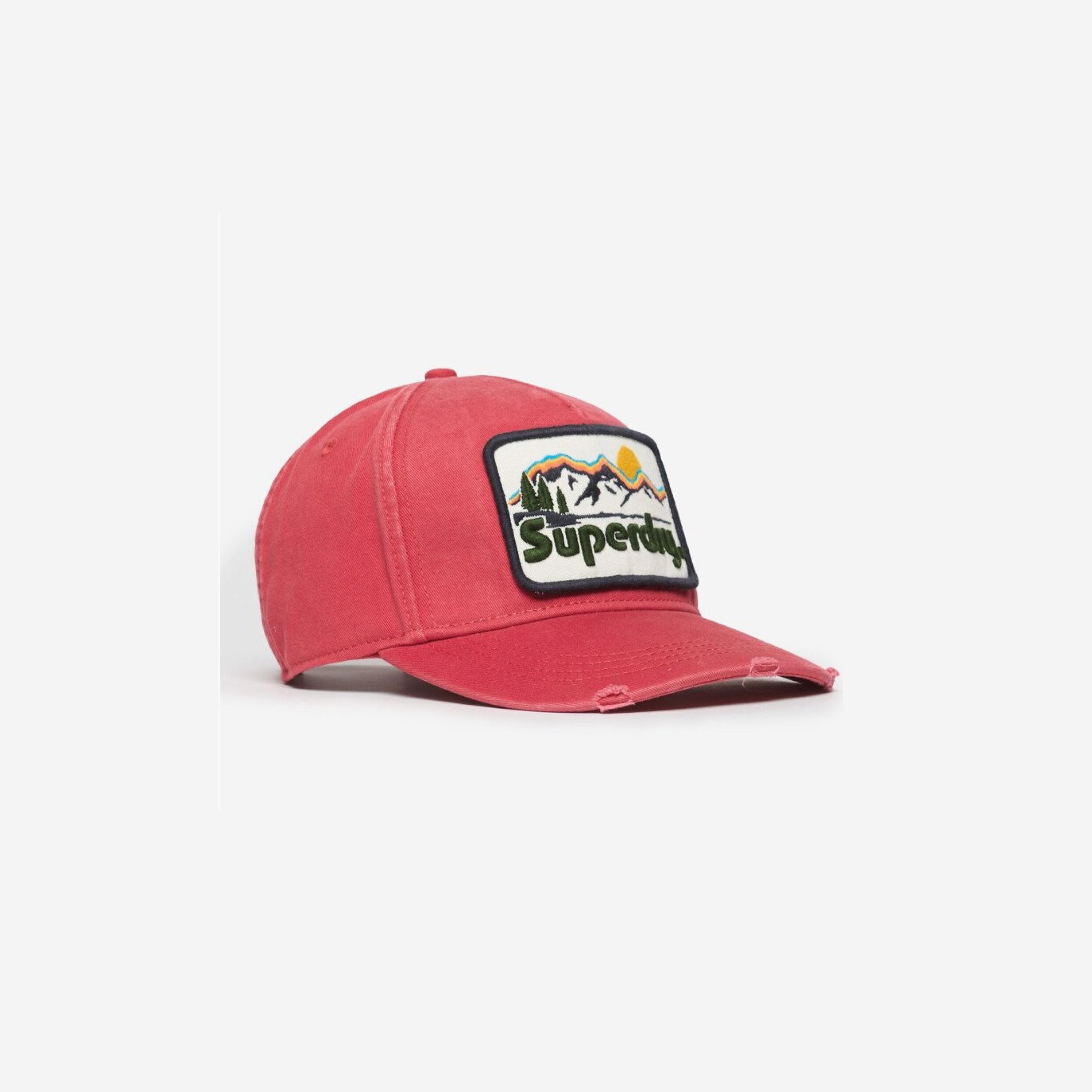 Superdry Embroidered Logo Buckle Closure Baseball Cap-women-clothingaccessories-capsandhats-image-1