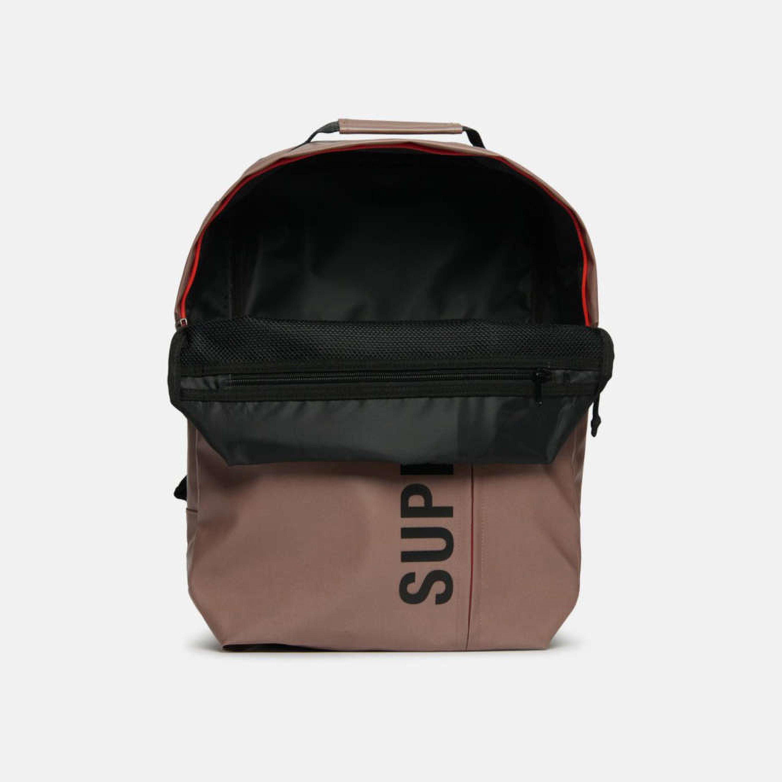 Superdry 35L Tarp Logo Print Top Handled Backpack with Adjustable Shoulder Straps-travel-luggagesandbags-backpacks-image-2