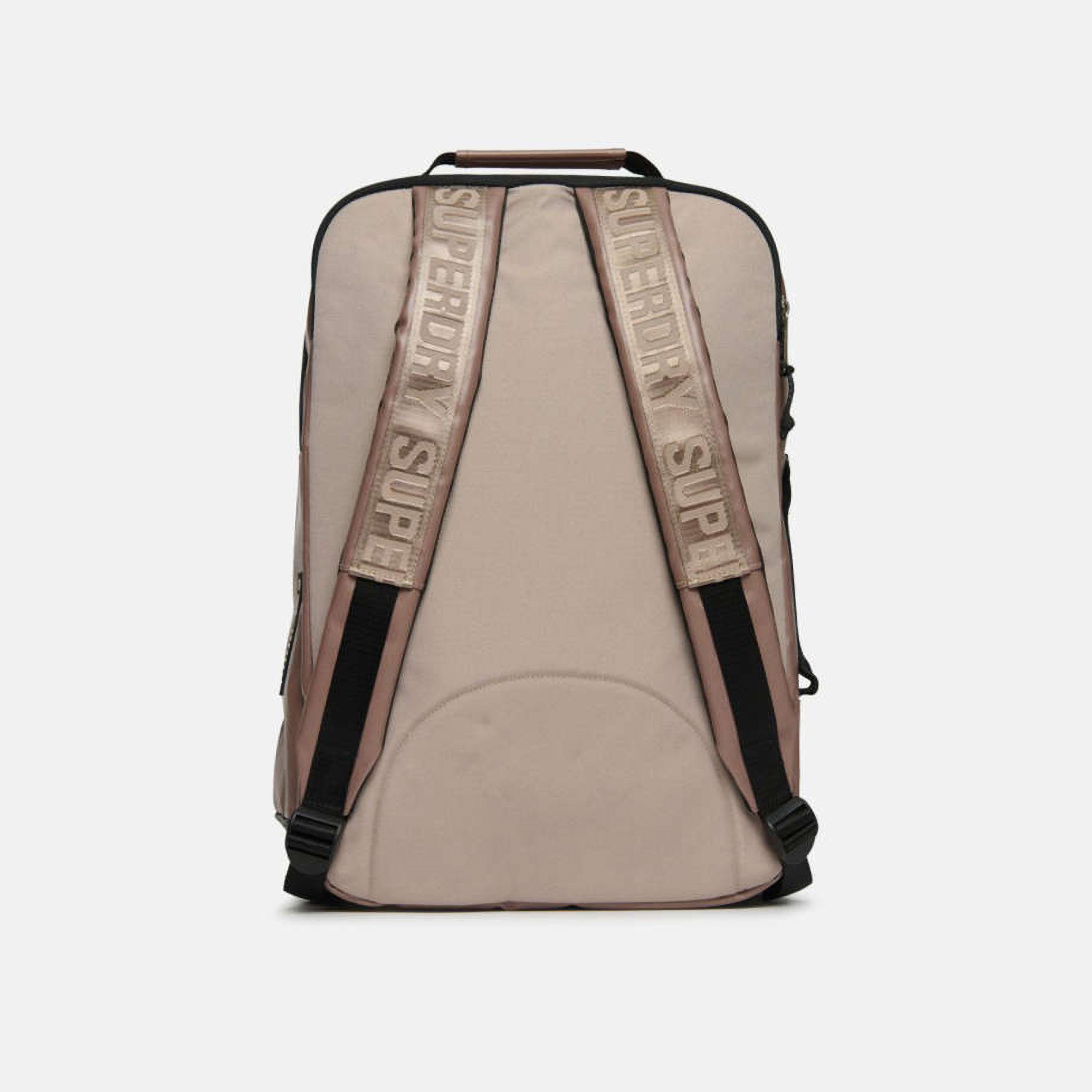 Superdry 35L Tarp Logo Print Top Handled Backpack with Adjustable Shoulder Straps-travel-luggagesandbags-backpacks-image-3