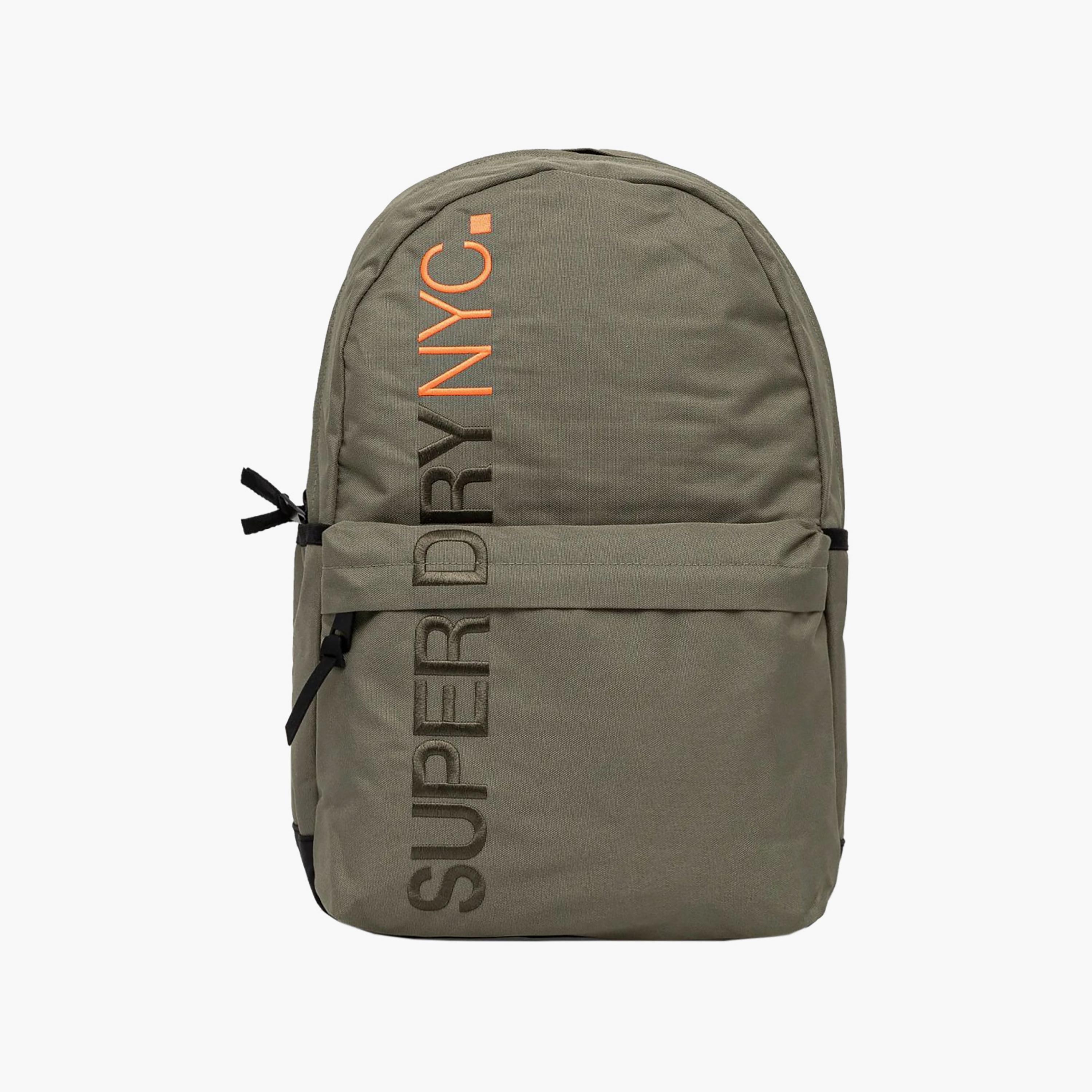 Superdry Nyc Montana Embroidered Logo Top Handled Backpack with Adjustable Shoulder Straps-travel-luggagesandbags-backpacks-image-1