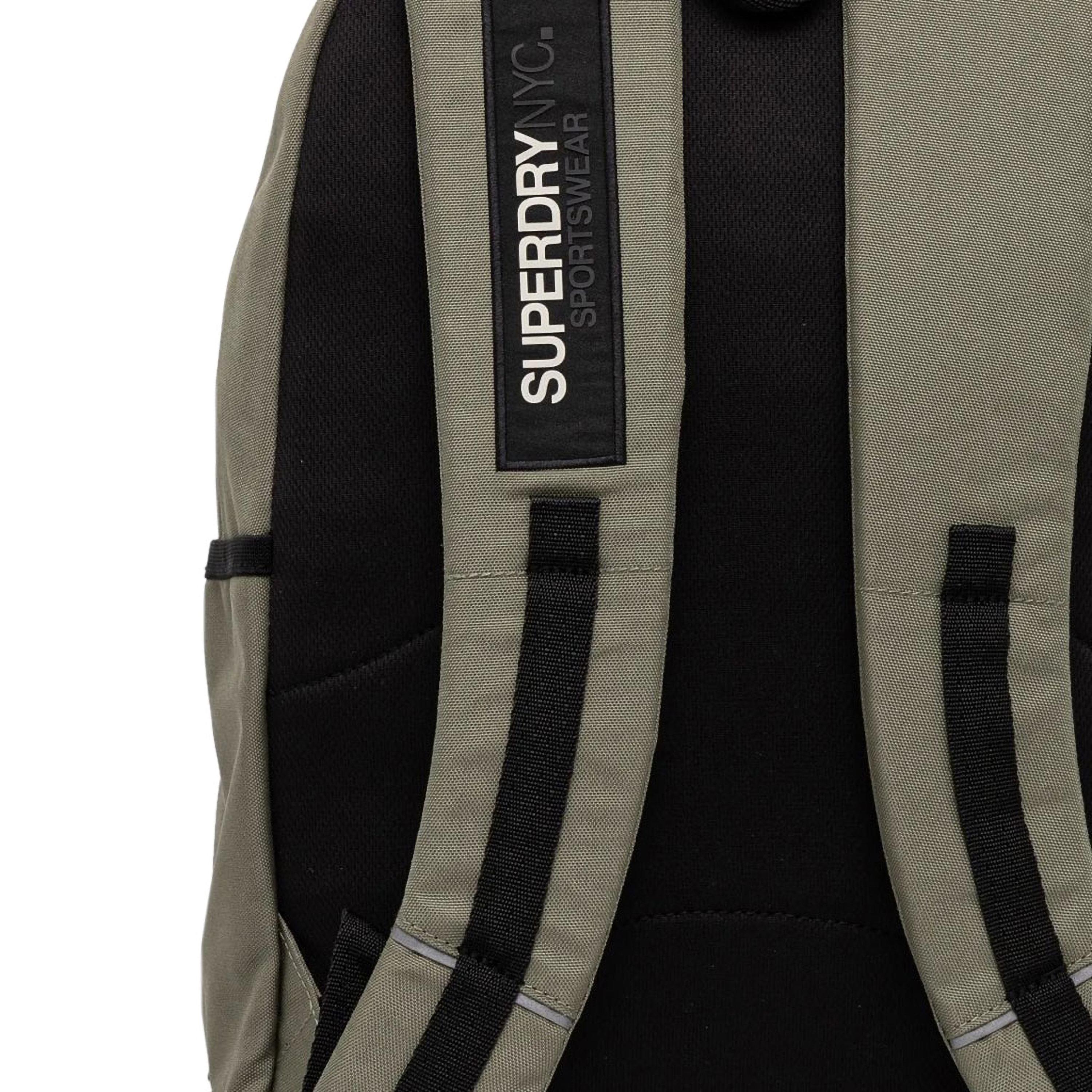 Superdry Nyc Montana Embroidered Logo Top Handled Backpack with Adjustable Shoulder Straps-travel-luggagesandbags-backpacks-image-3