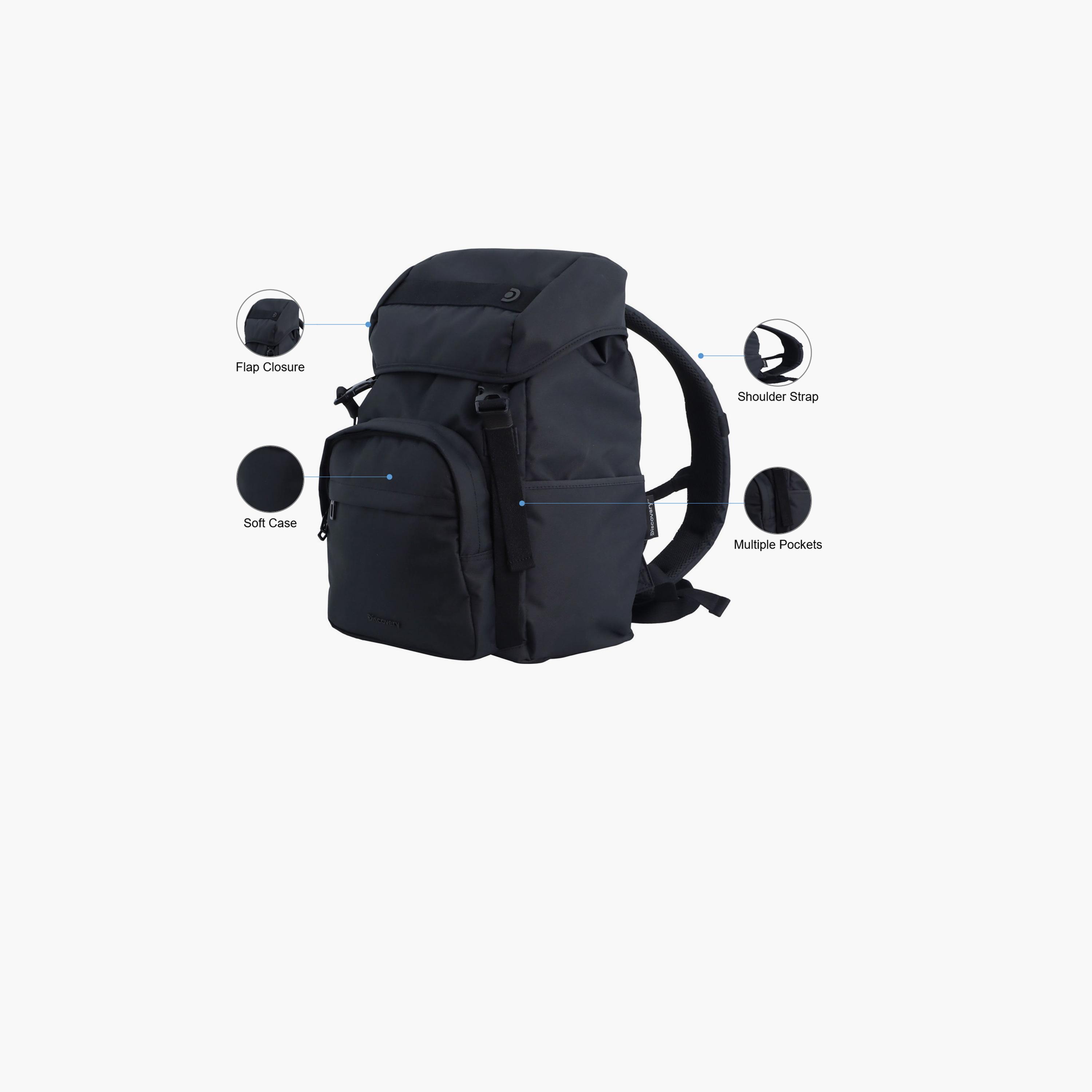 ديسكفري - شنطة ظهر 26 لتر بوليستر بأحزمة كتف قابلة للتعديل | D00943-travel-luggagesandbags-backpacks-image-3