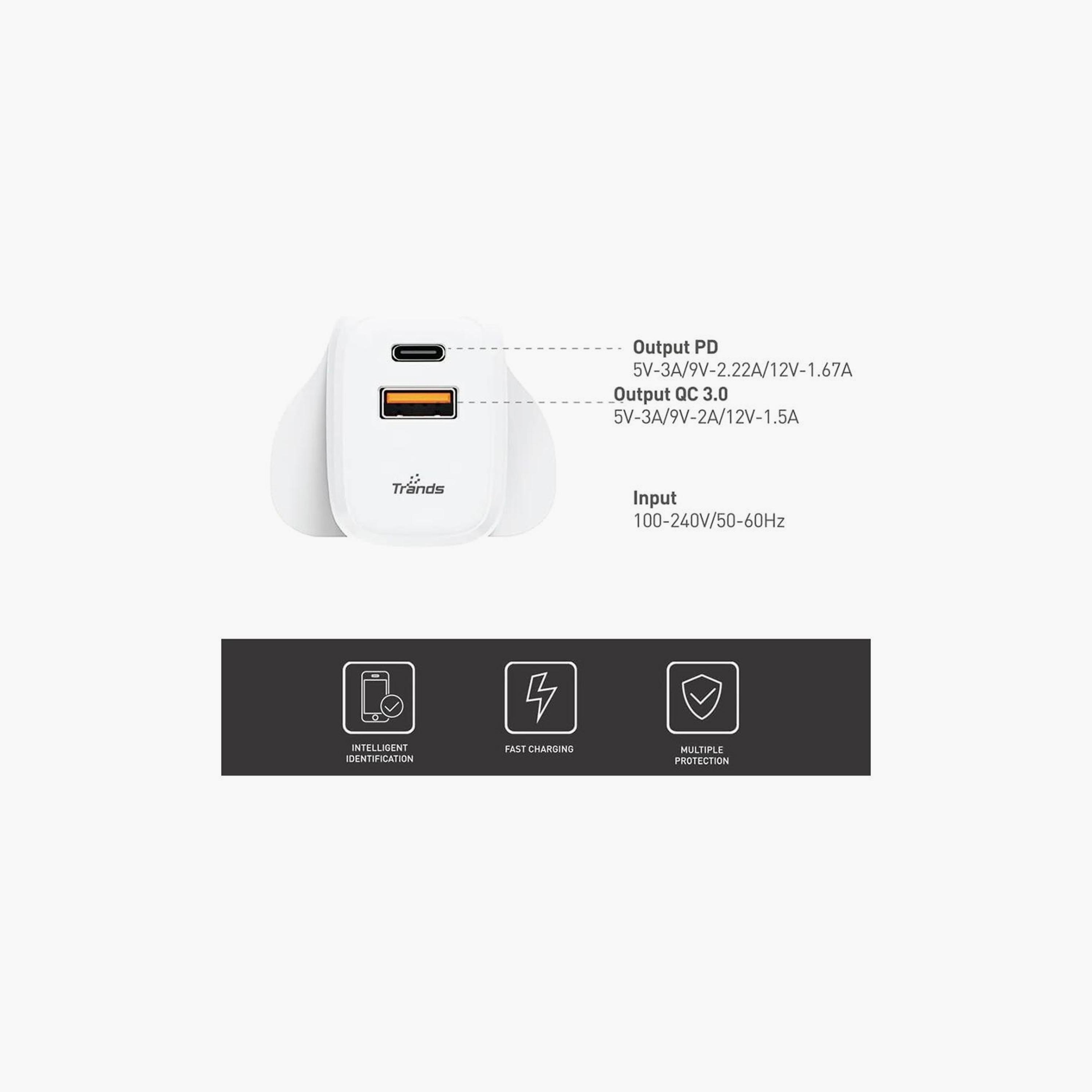 محول PD من تراندز بقوة 20 واط | TR-AD331-electronics-accessories-mobileaccesories-image-2