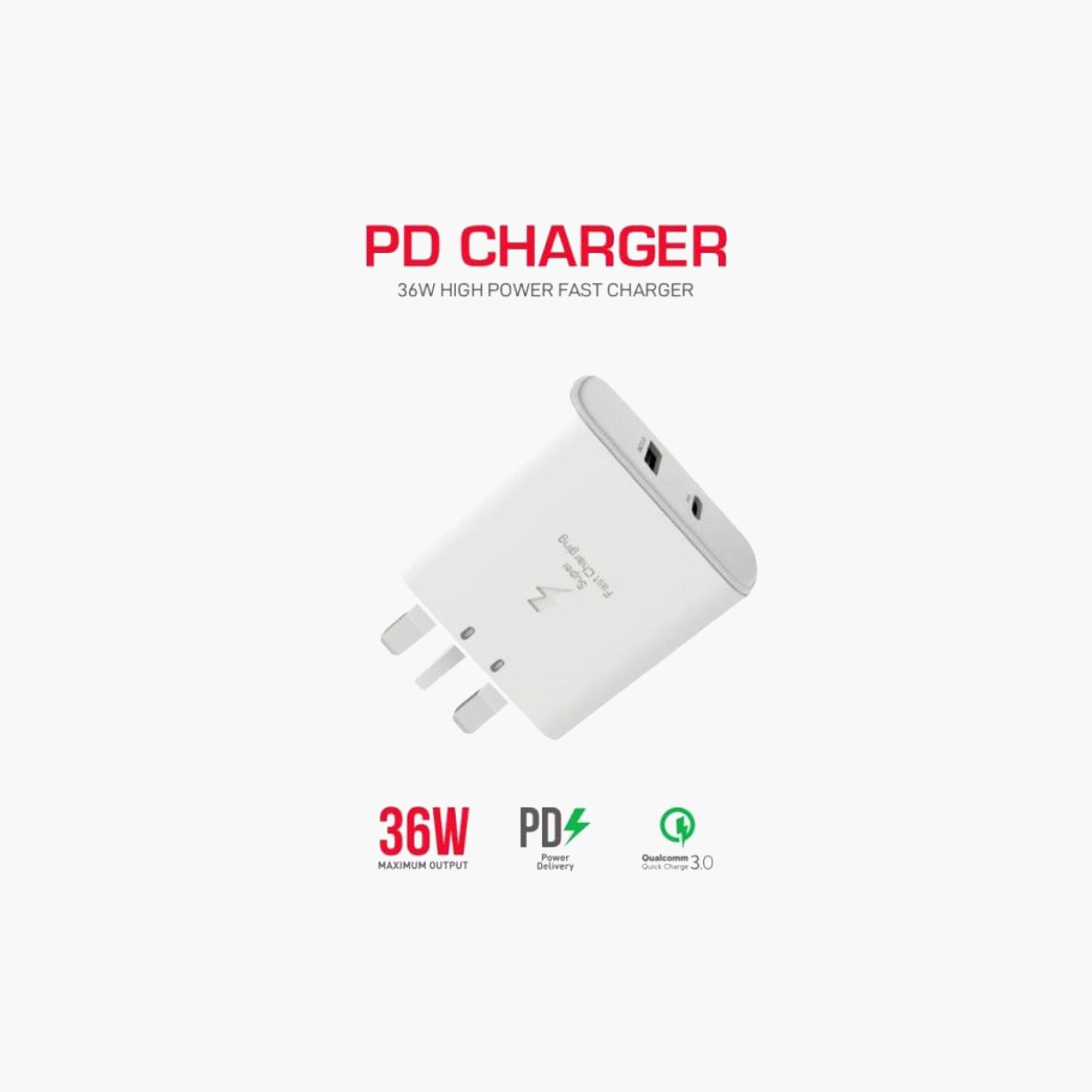 Trands PD 36W Charger With Type C To Type C Cable | TR-AD6496-electronics-accessories-mobileaccesories-image-2
