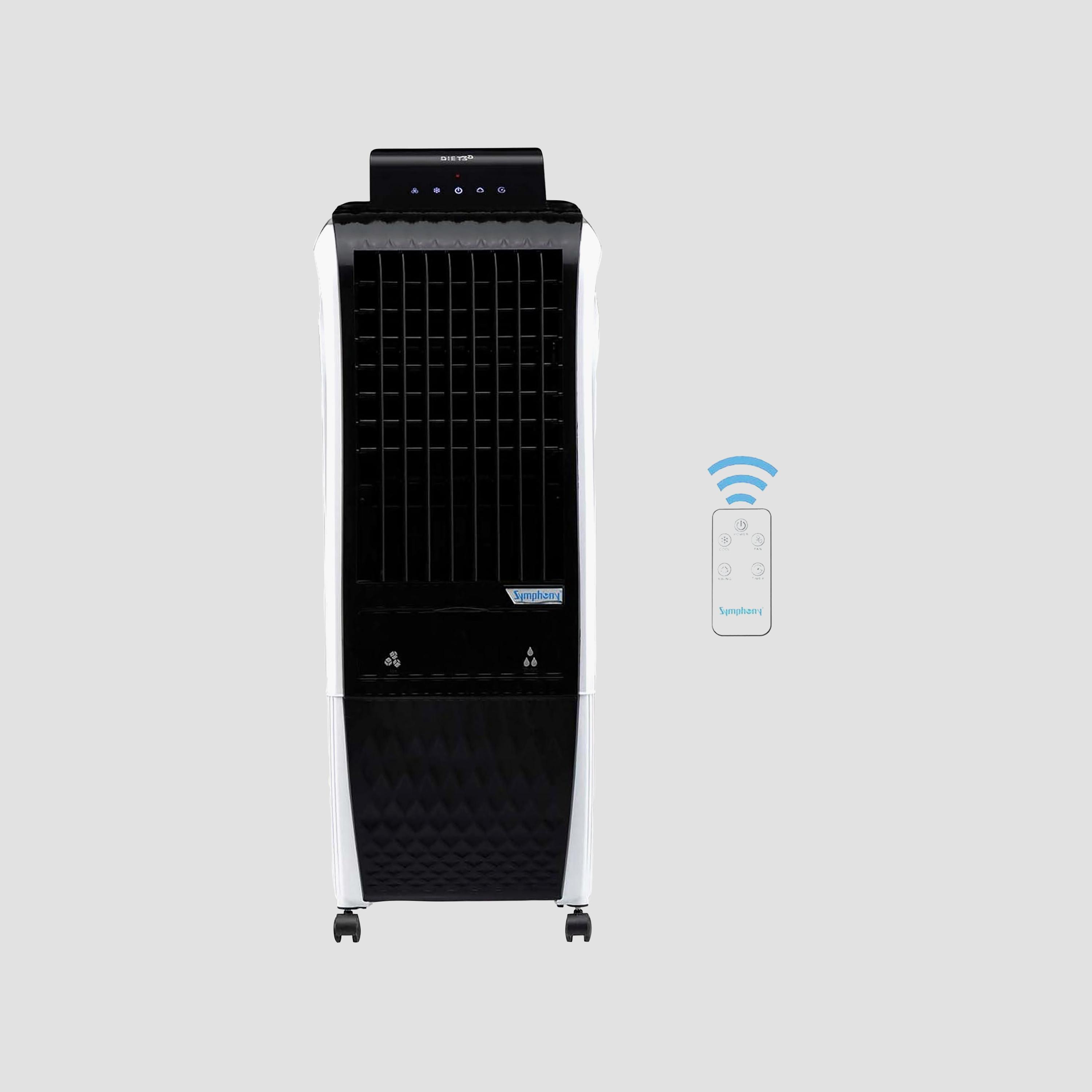 Symphony Tower Air Cooler with Remote | DIET 3D 20I-household-appliances-homeappliances-fans-image-1