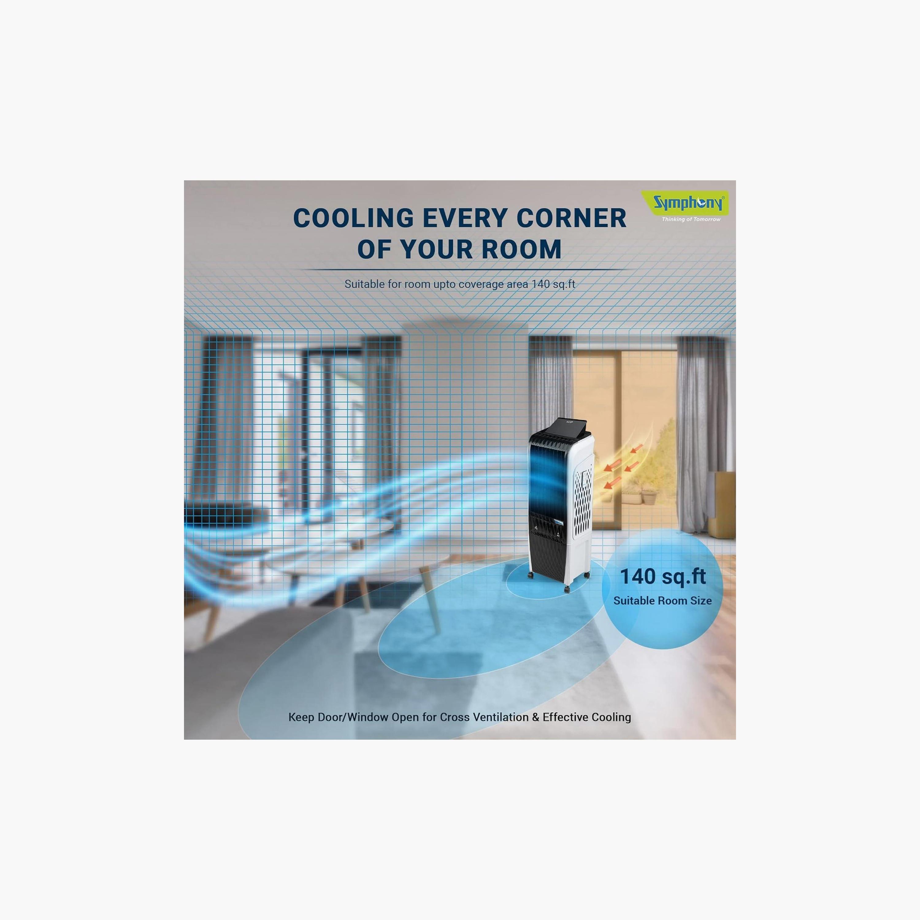 Symphony Tower Air Cooler with Remote | DIET 3D 20I-household-appliances-homeappliances-fans-image-7