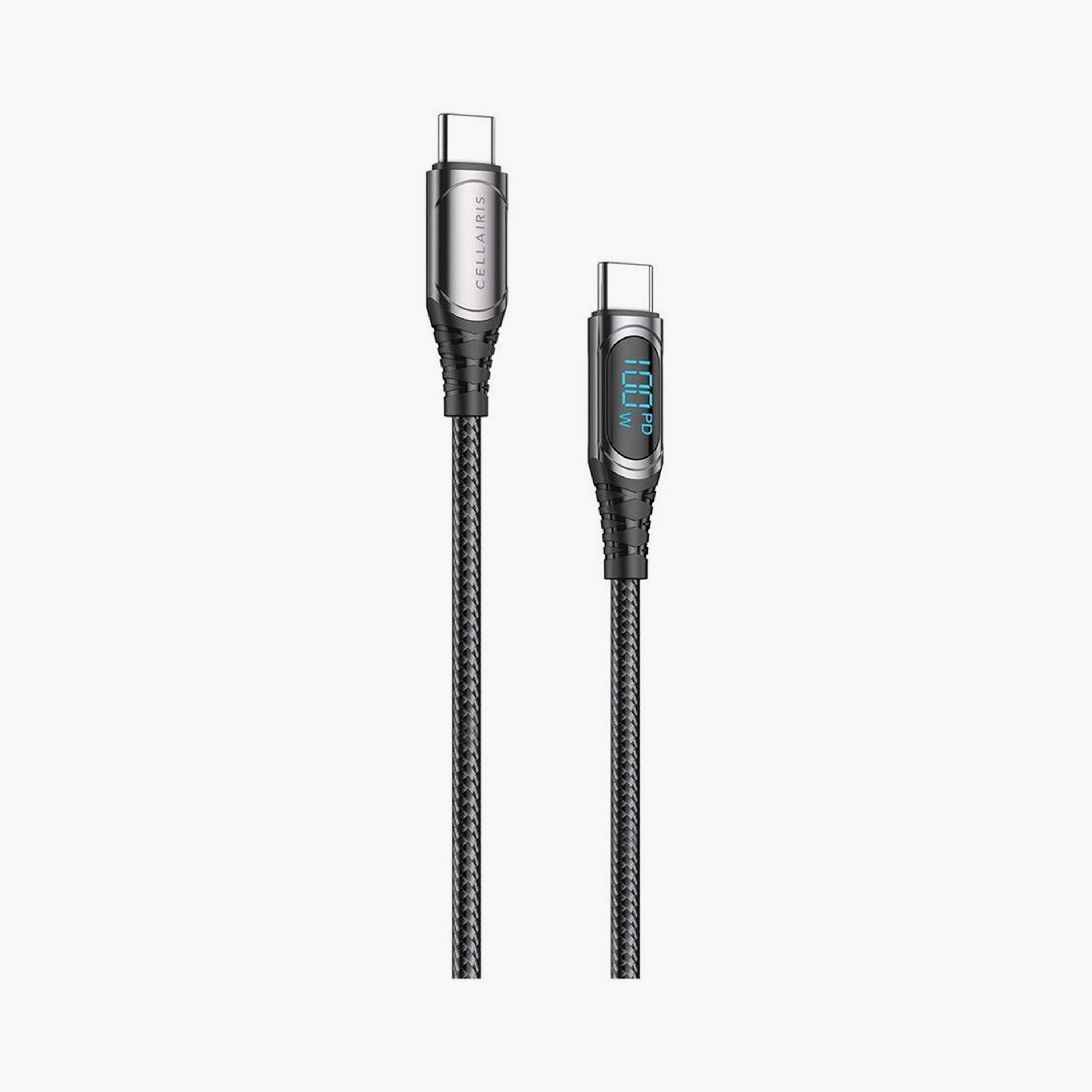 Cellairis USB-C Cable 1.2M Black | M-CBLLEDCCBK-electronics-accessories-mobileaccesories-image-2