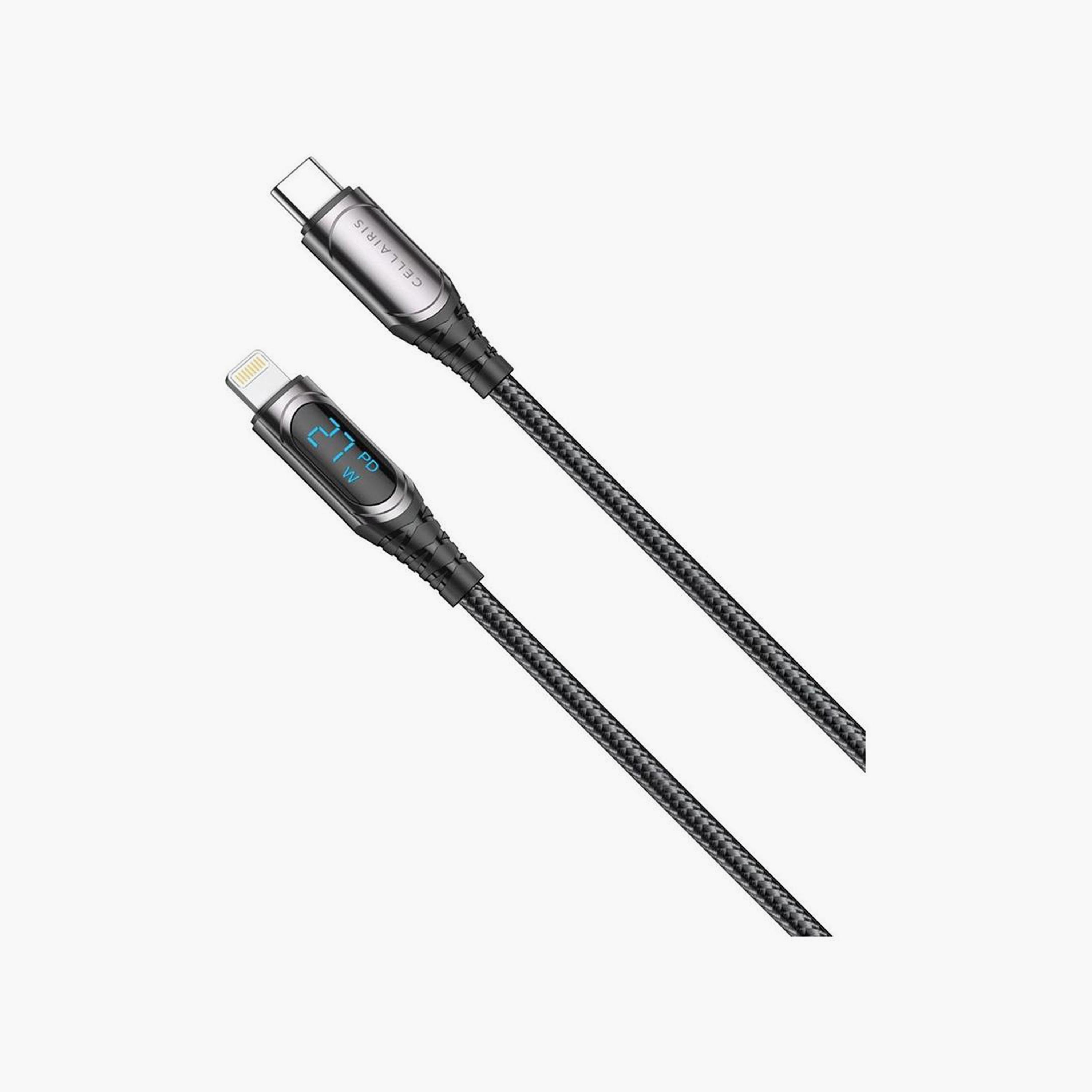 كابل لايتنينج من سيلايريس، 1.2 متر، أسود | M-CBLLEDCLBK-electronics-accessories-mobileaccesories-image-3
