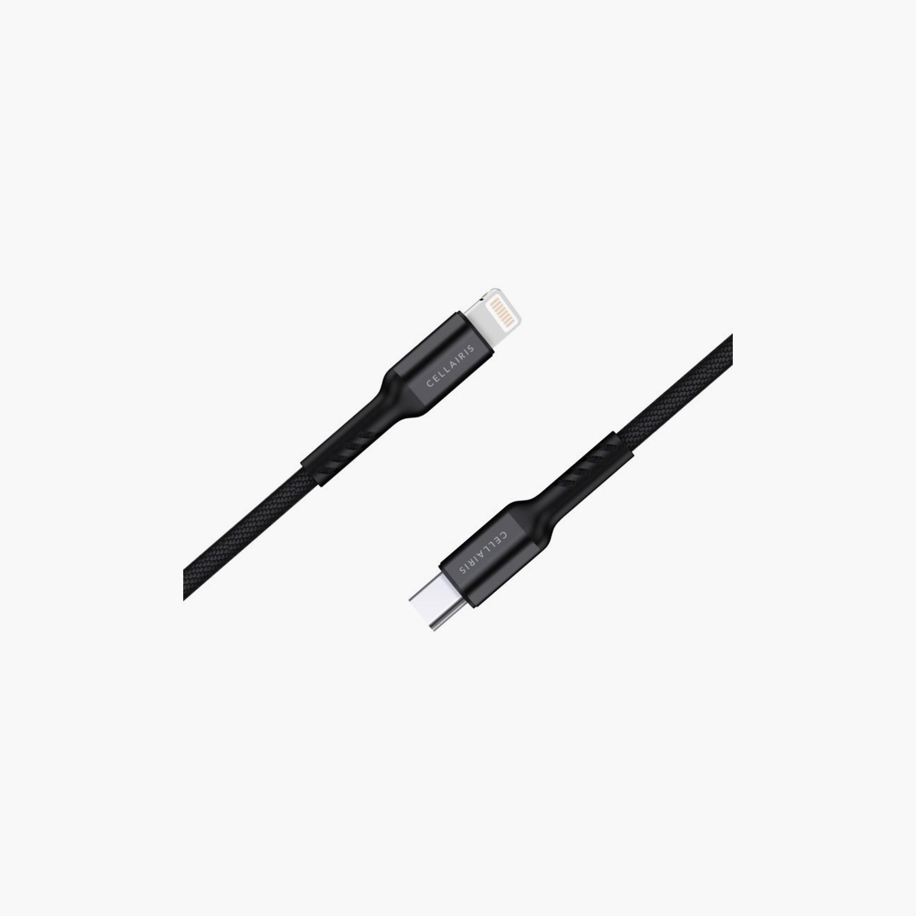 Cellairis 1.2M USB Type-C To Lightning Cable Black | M-NCP02624-electronics-accessories-mobileaccesories-image-2