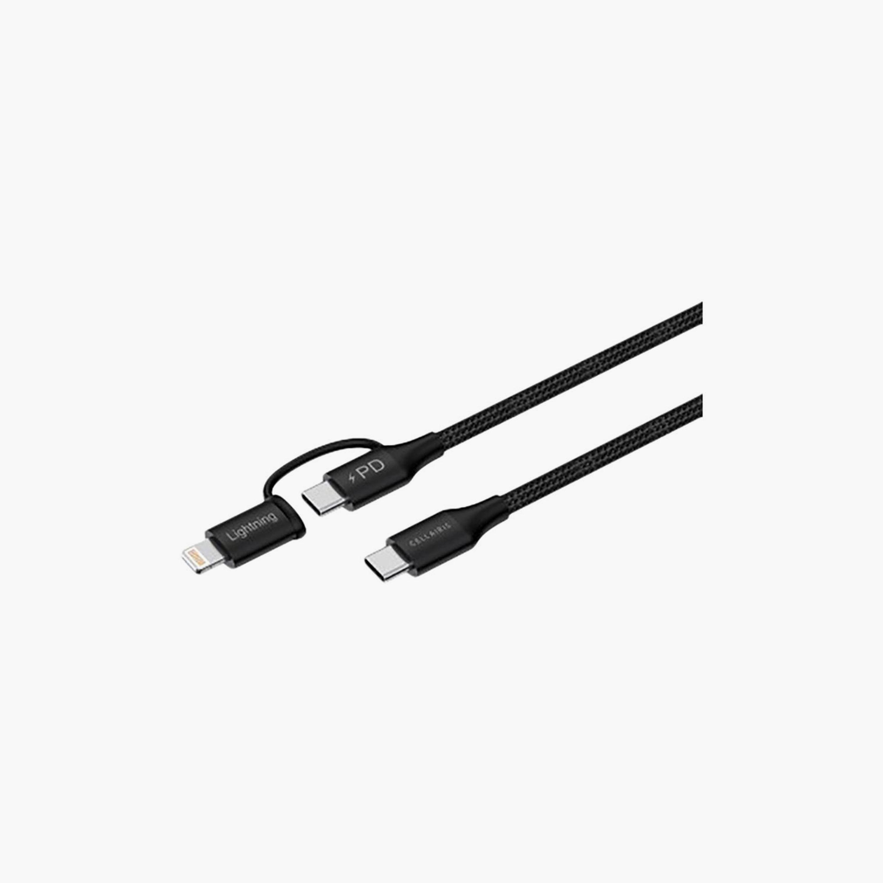 Cellairis 2-in-1 USB Cable 1M Black | M-NCD02896-electronics-accessories-mobileaccesories-image-3