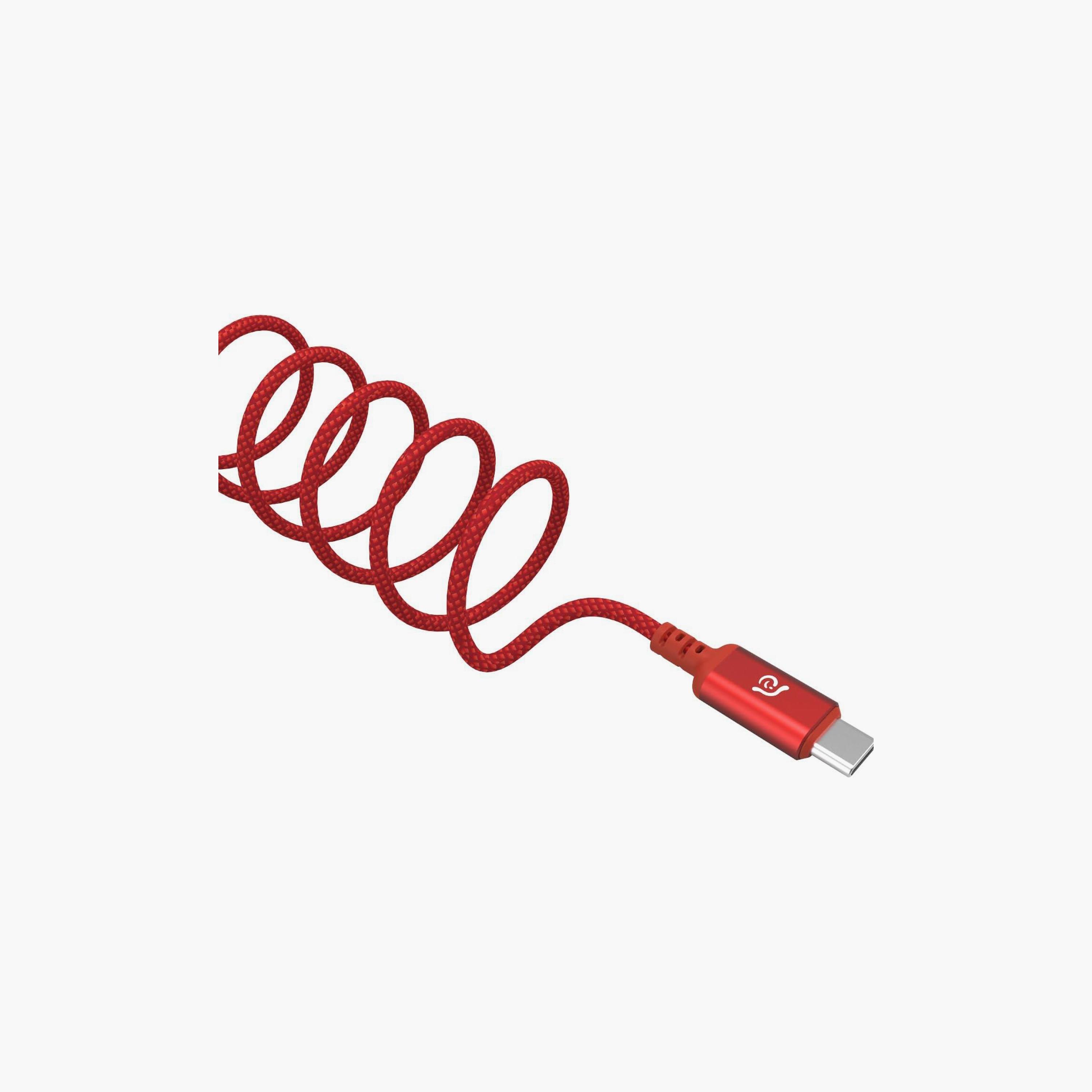آدم إليمنتس كازا - كابل شحن USB-C إلى USB-C بقوة 240 واط، 1.2 متر، أحمر | ACBADP120RD-electronics-accessories-mobileaccesories-image-2