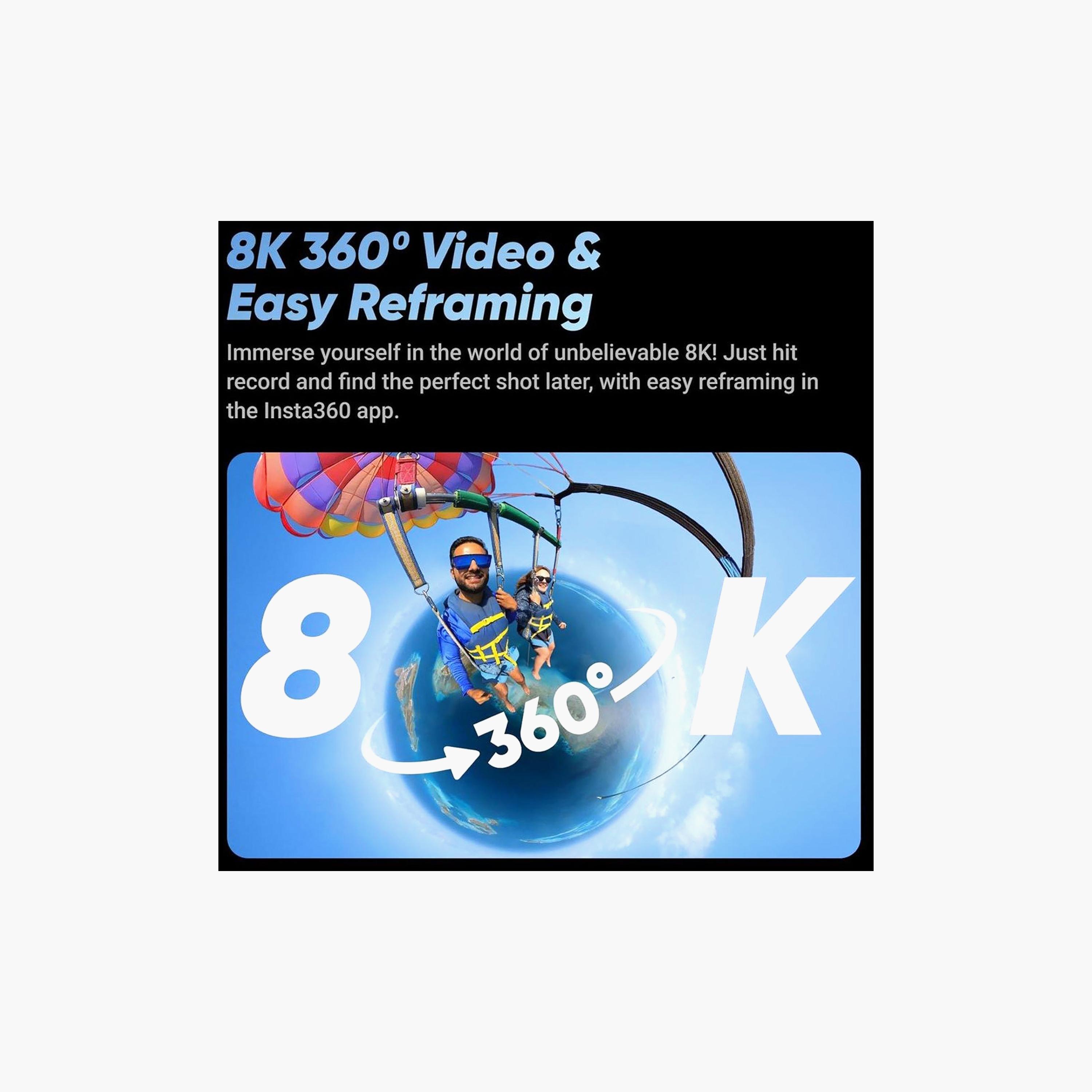 Insta 360 X4 360 Degree 8K Camera Black | I04CINSABMA-electronics-camera-image-2