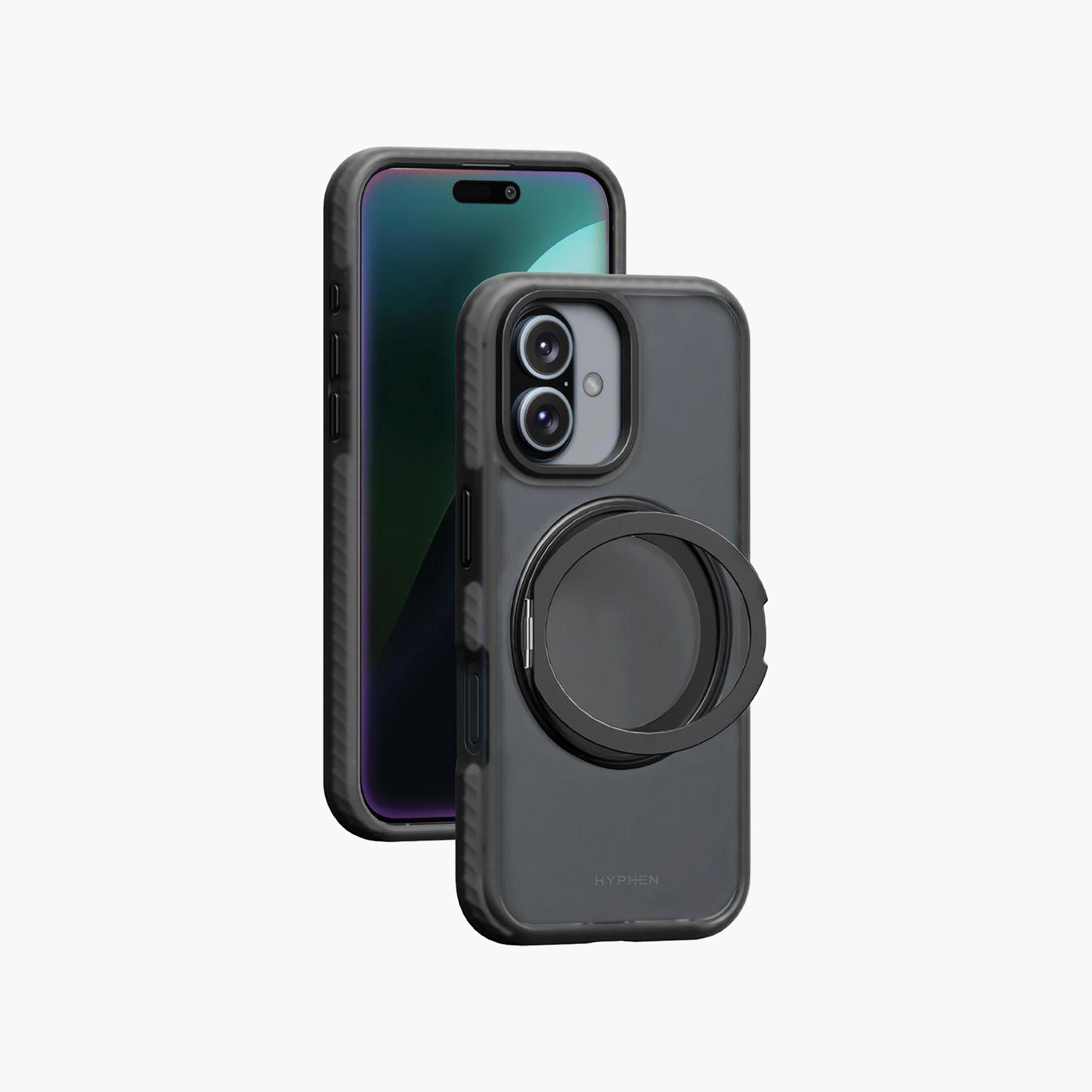 Hyphen AXEL Shockproof MagSafe Case for iPhone 16 Plus 6.7 with Ring Stand and Lanyard Strap-electronics-accessories-mobileaccesories-image-1