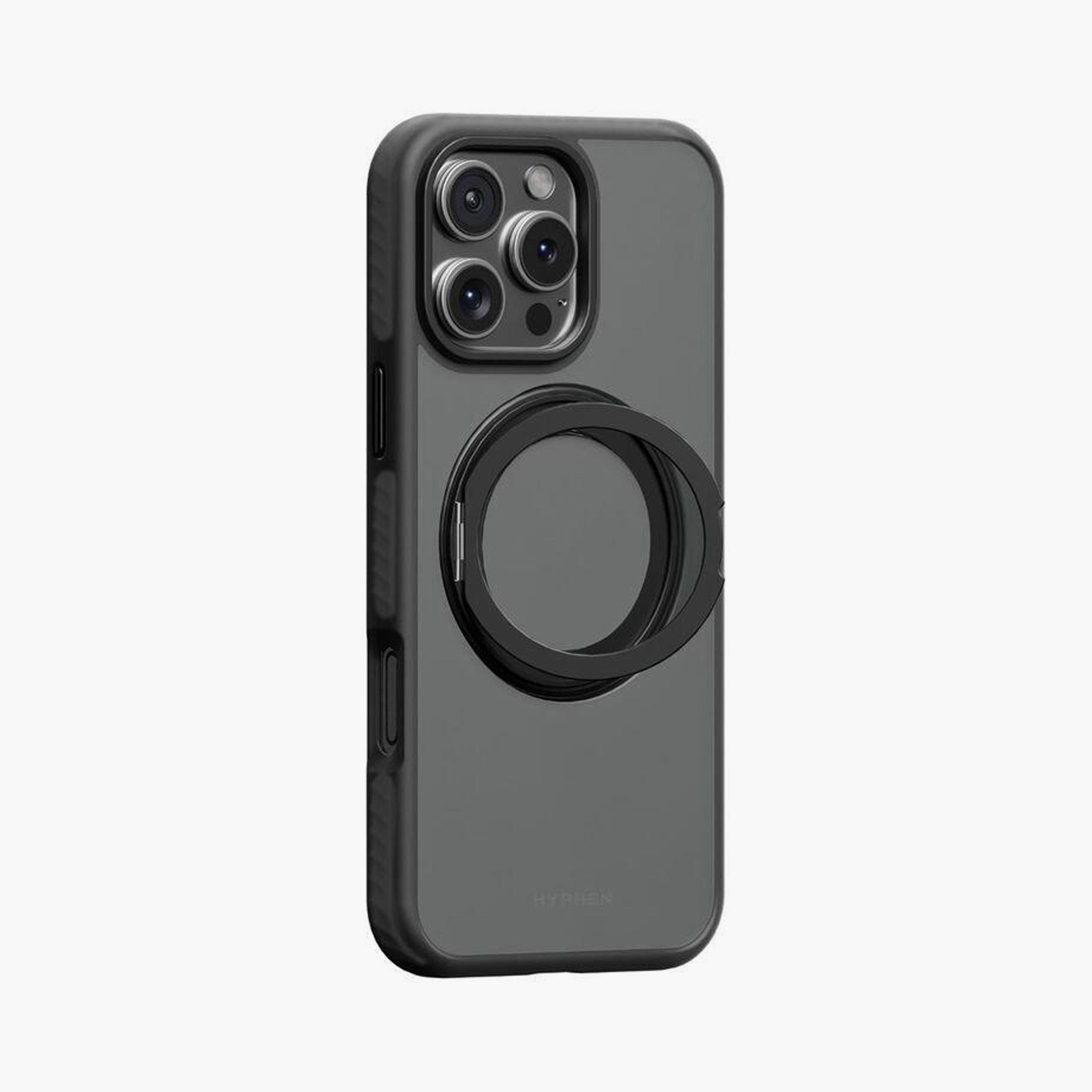 Hyphen AXEL Shockproof MagSafe Case for iPhone 16 Pro 6.3 with Ring Stand and Lanyard Strap-electronics-accessories-mobileaccesories-image-2