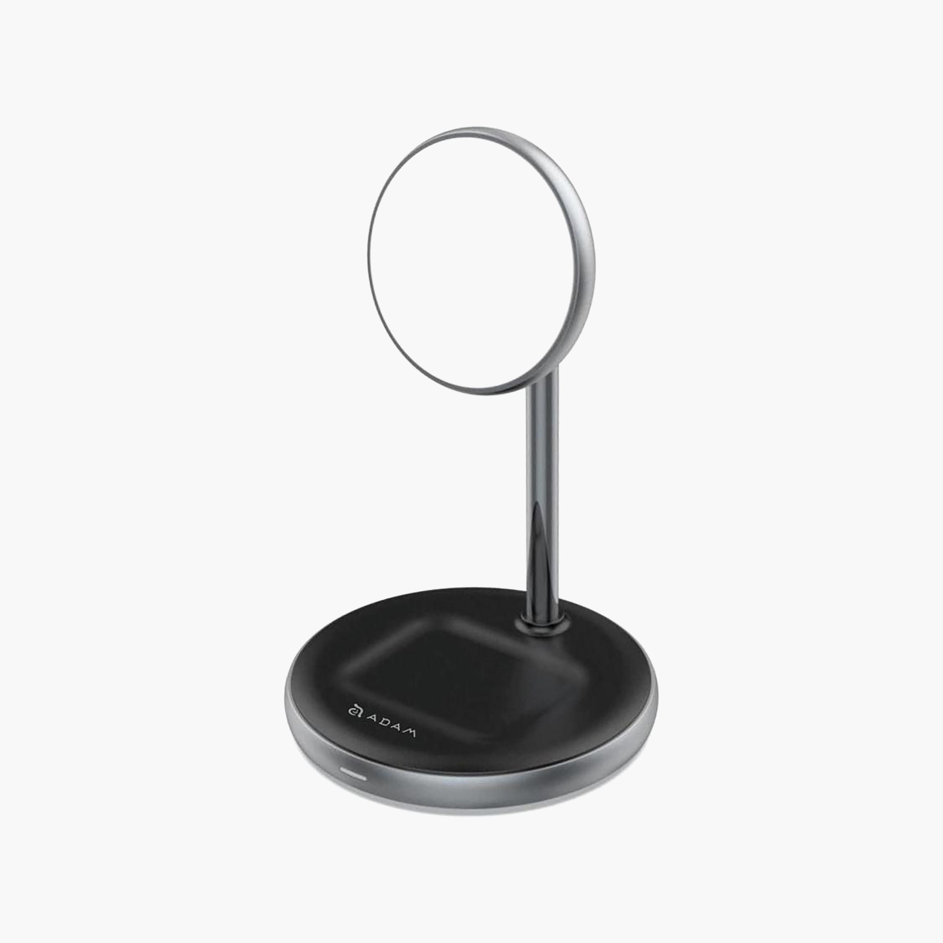 شاحن آدم إليمنتس أومنيا إم 2 المغناطيسي اللاسلكي 2 في 1 مع محول طاقة | APAADM2BK-electronics-accessories-mobileaccesories-image-1